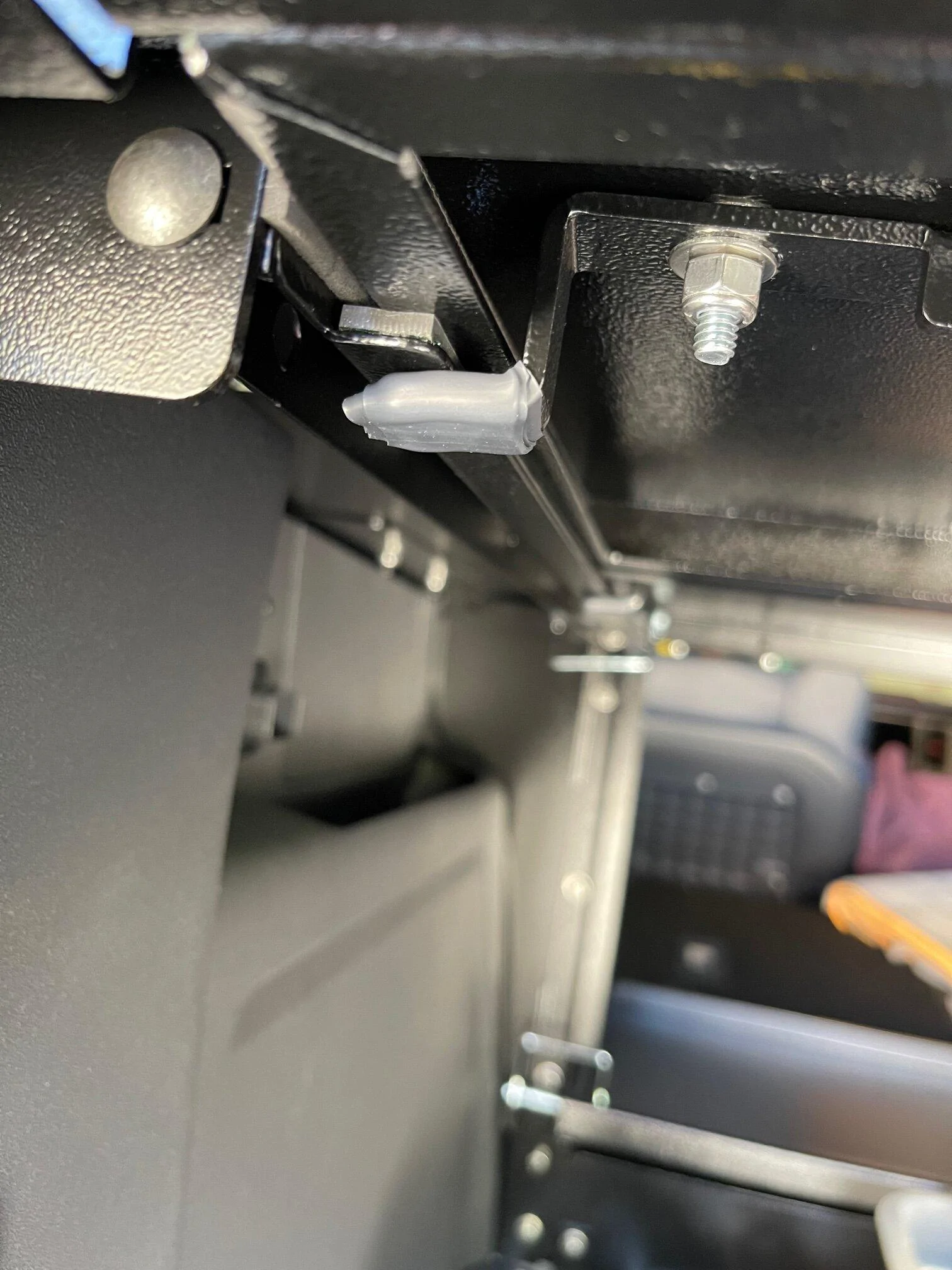 Ford Bronco Diabolical slipstream and cargo slide 2.0 install in Bronco Raptor, with no rattle mod. IMG_5473