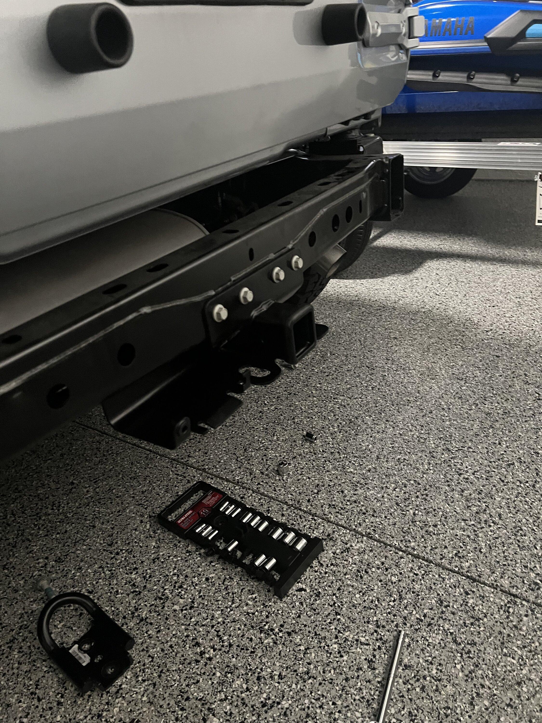 Ford Bronco Tow Hitch Install IMG_6734