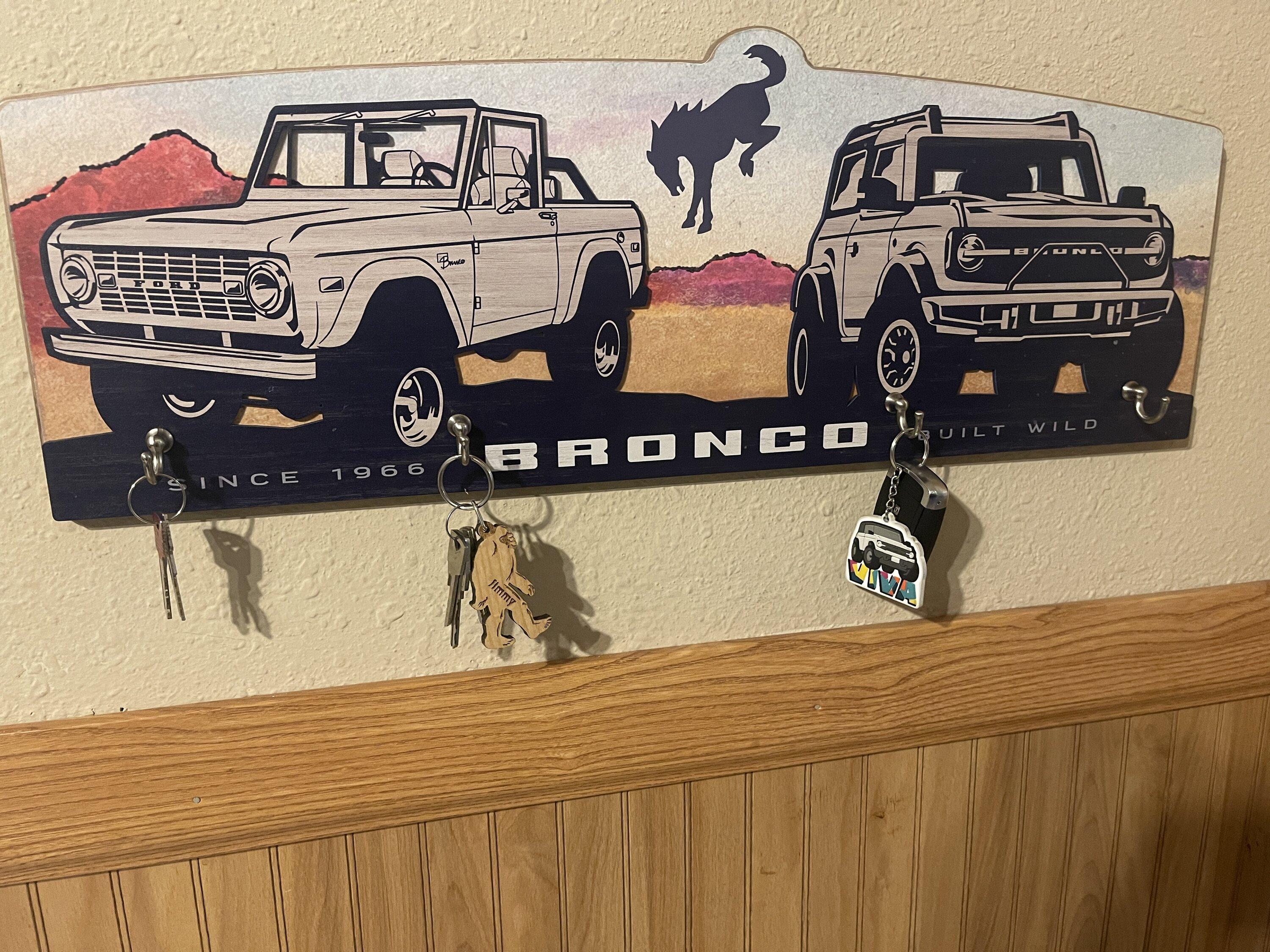 Ford Bronco DIY key holder IMG_3978