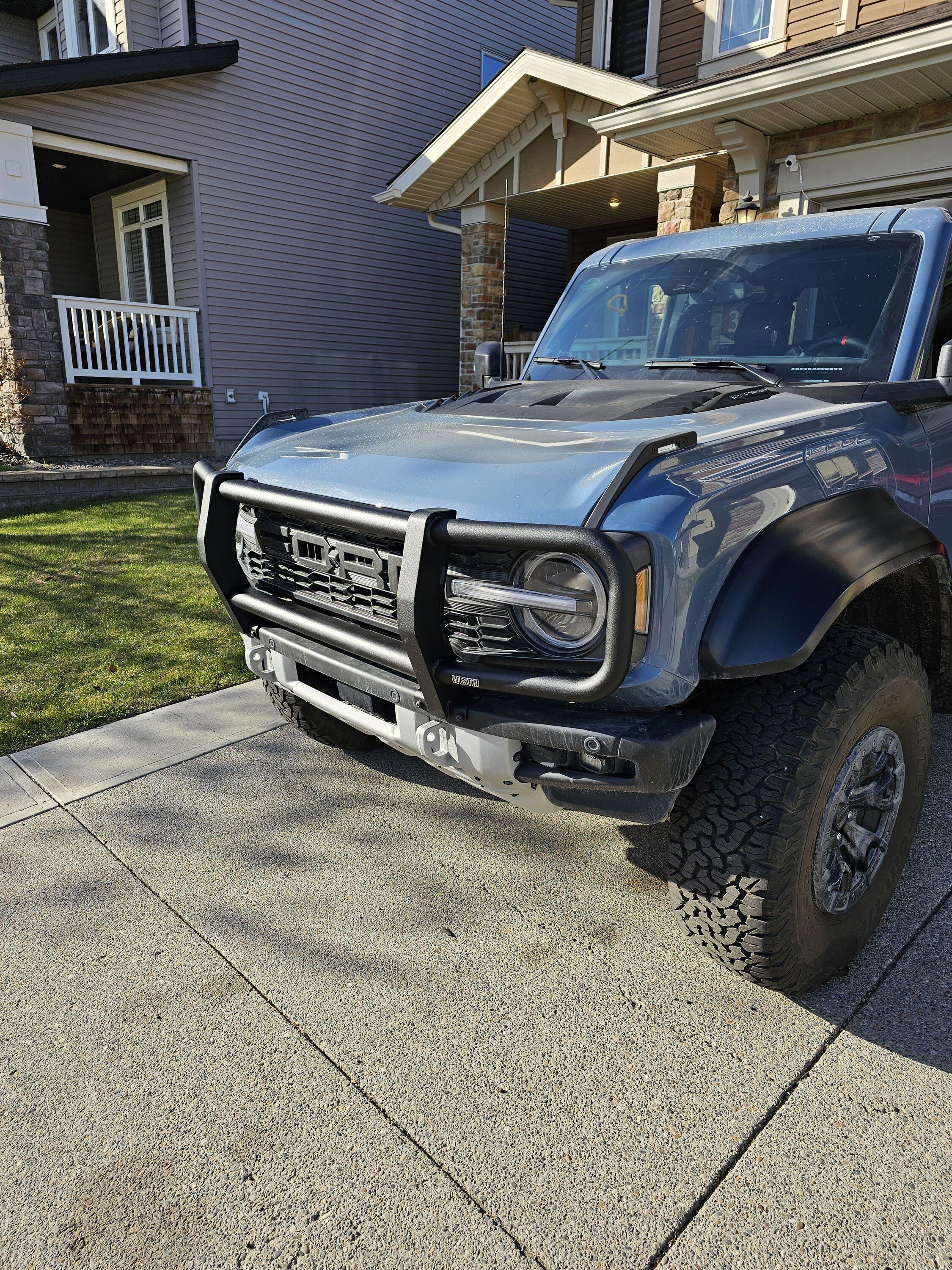 Ford Bronco Looking For a Real Brush Guard 20230505_183313