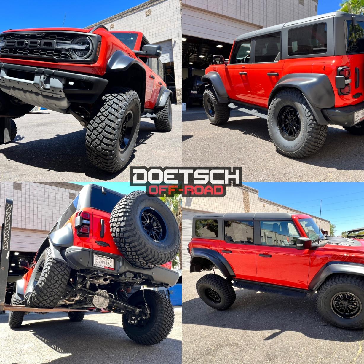Ford Bronco Stage 1 of Michaels build....39s w/ RPG Offroad HOSS 4.0 spring perch collars + BFG KM3 tires 346050136_1681085149010213_1441517097580730542_n