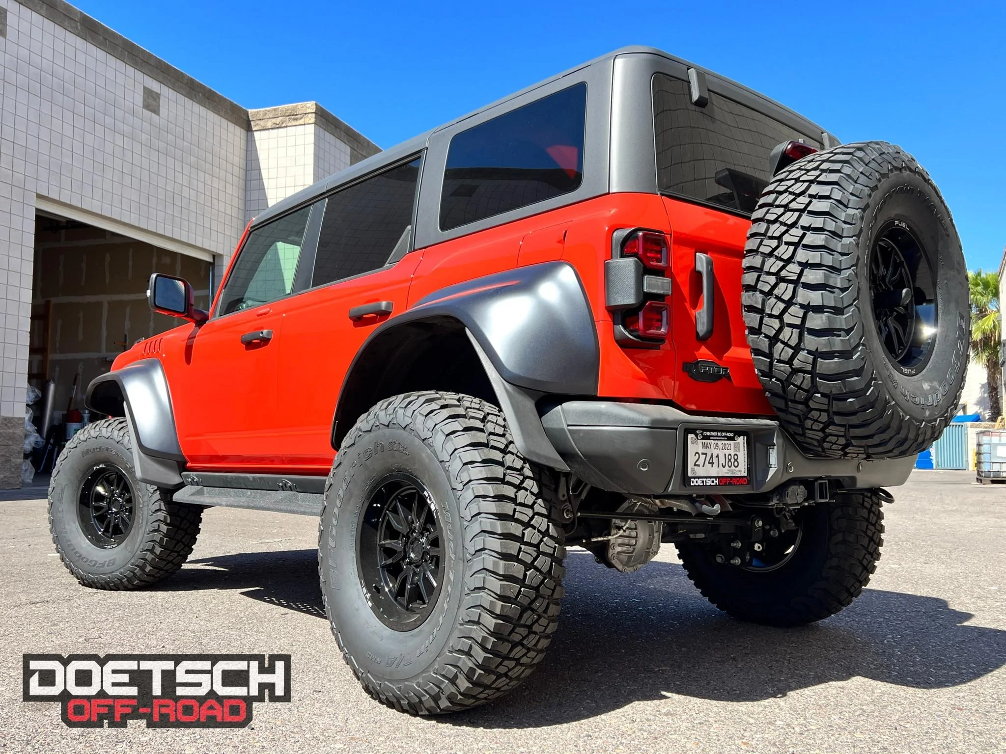 Ford Bronco Stage 1 of Michaels build....39s w/ RPG Offroad HOSS 4.0 spring perch collars + BFG KM3 tires 345590427_3434581673447765_5508267625972731447_n