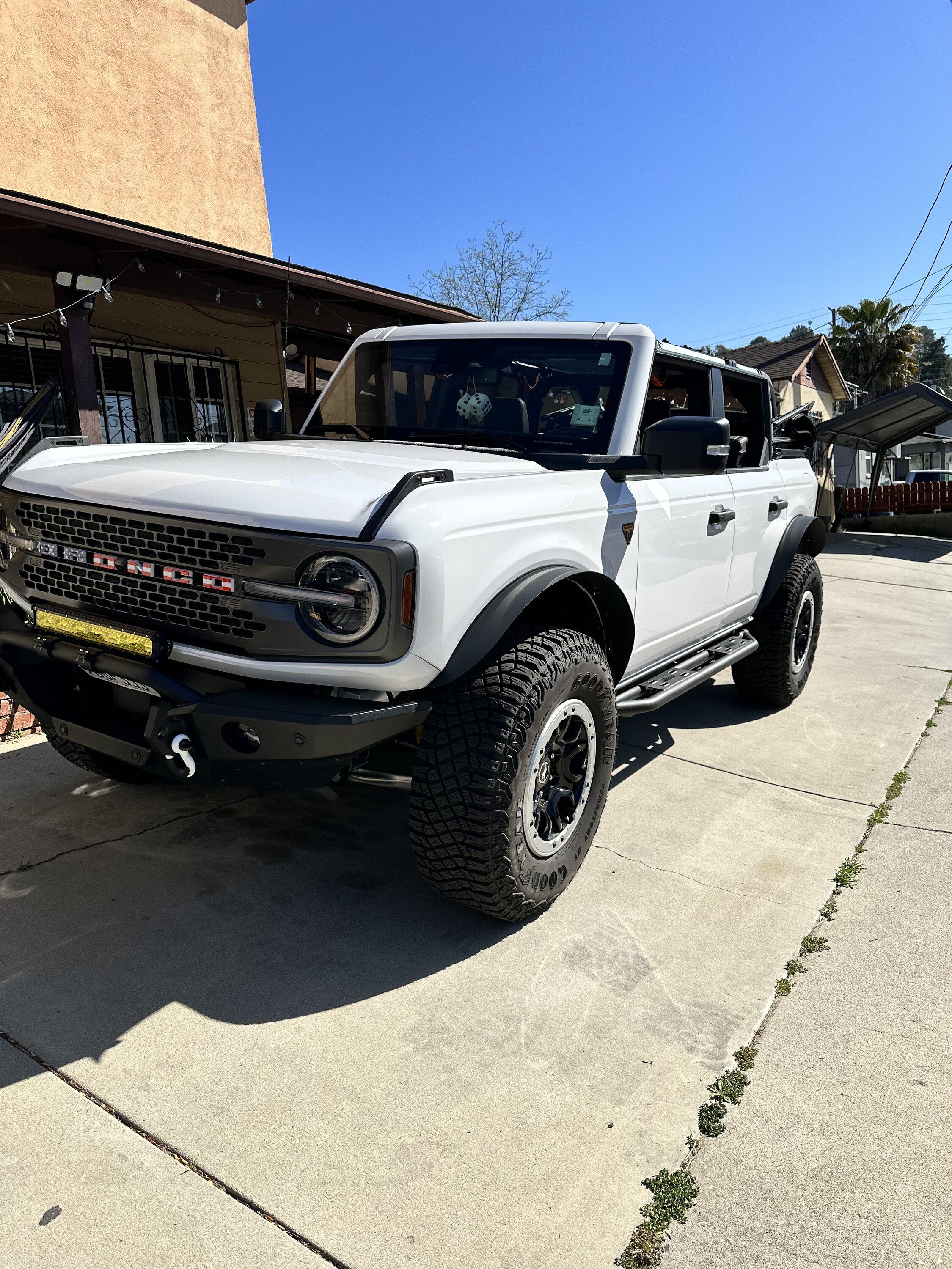 Ford Bronco 5 Sasquatch rims silver Trim $800 70378709806__6871EEB4-C9CF-456D-A547-106EEBA05869