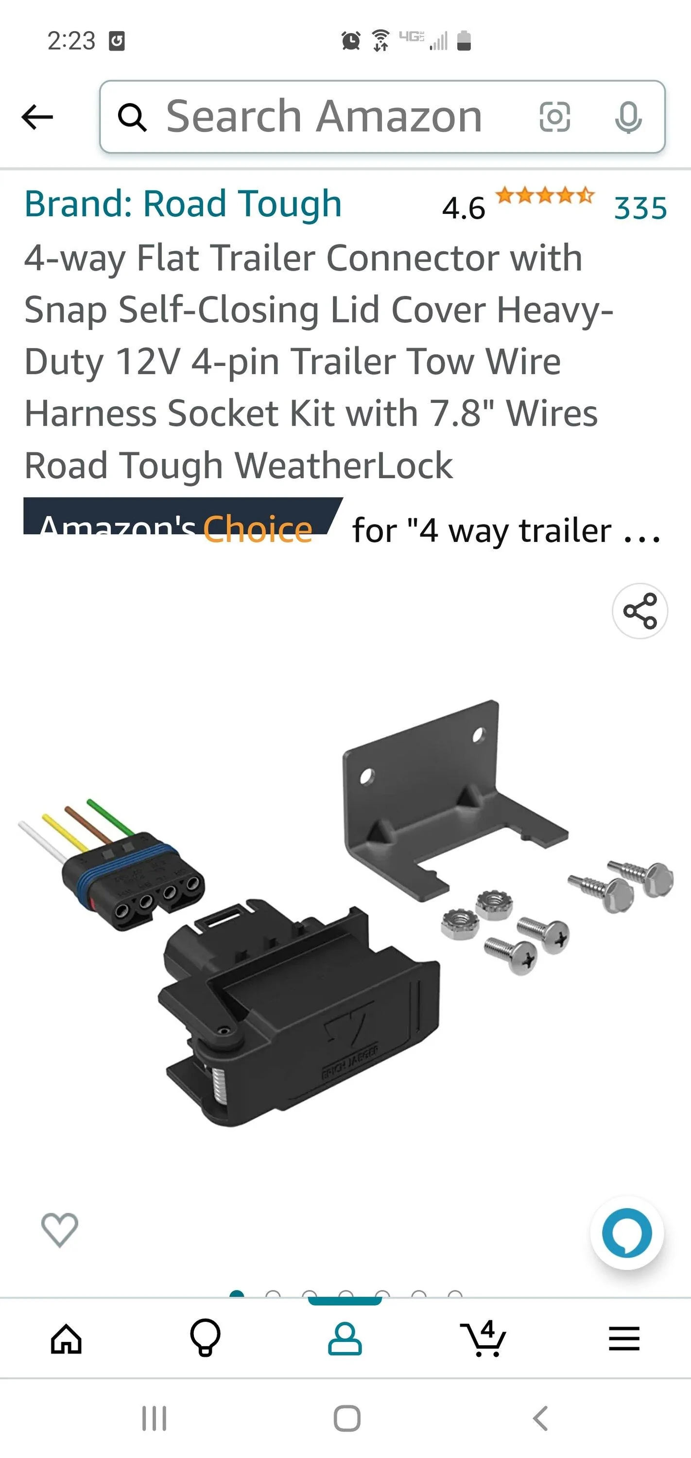 Ford Bronco Tow Hitch Install Screenshot_20230511-142310_Amazon Shopping