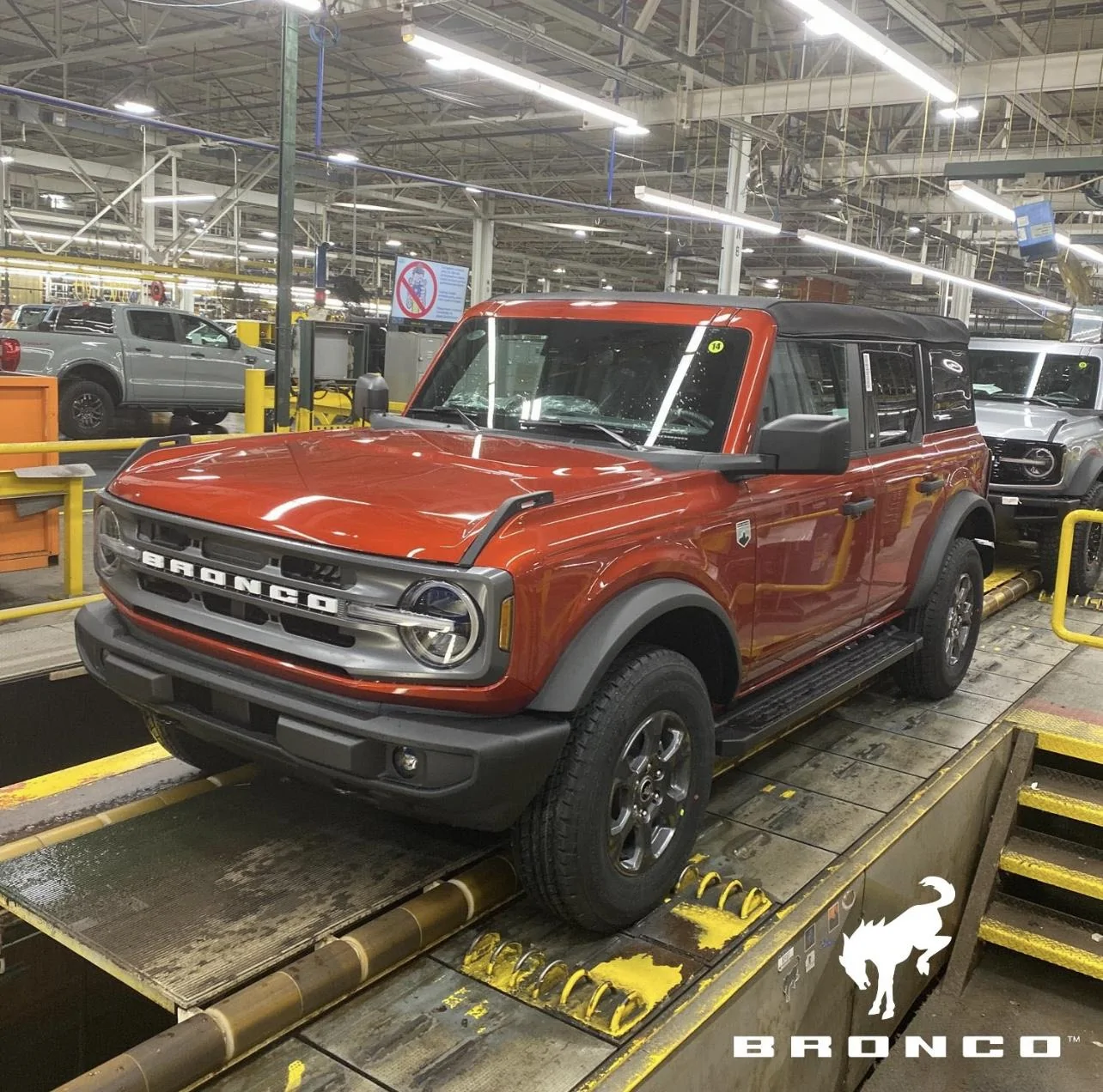 Ford Bronco Bronco Build Week 4/10/2023 IMG_1493