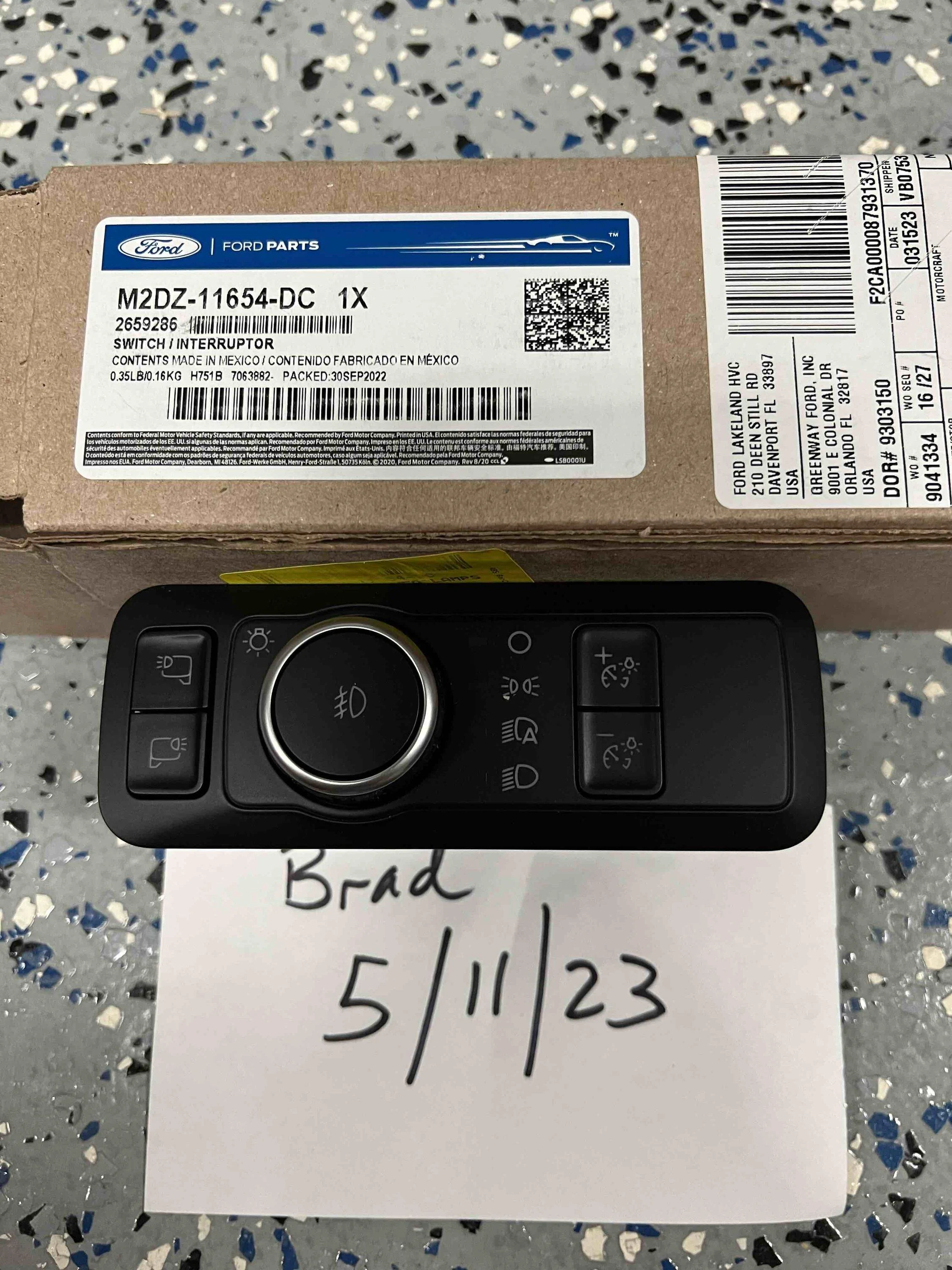 Ford Bronco New Diode Dynamic Triple Fog Light Kit FLSwitch