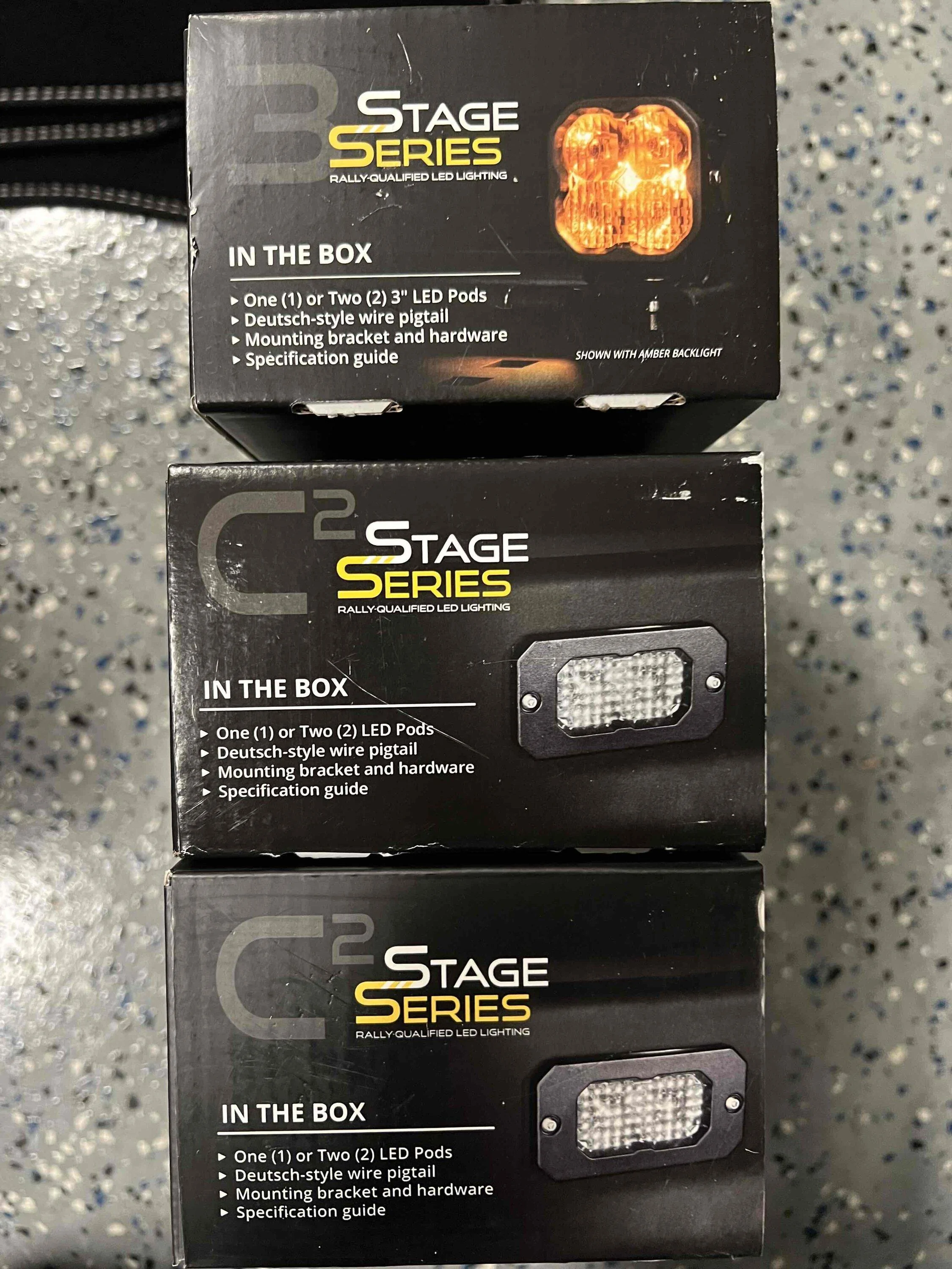 Ford Bronco New Diode Dynamic Triple Fog Light Kit Lights