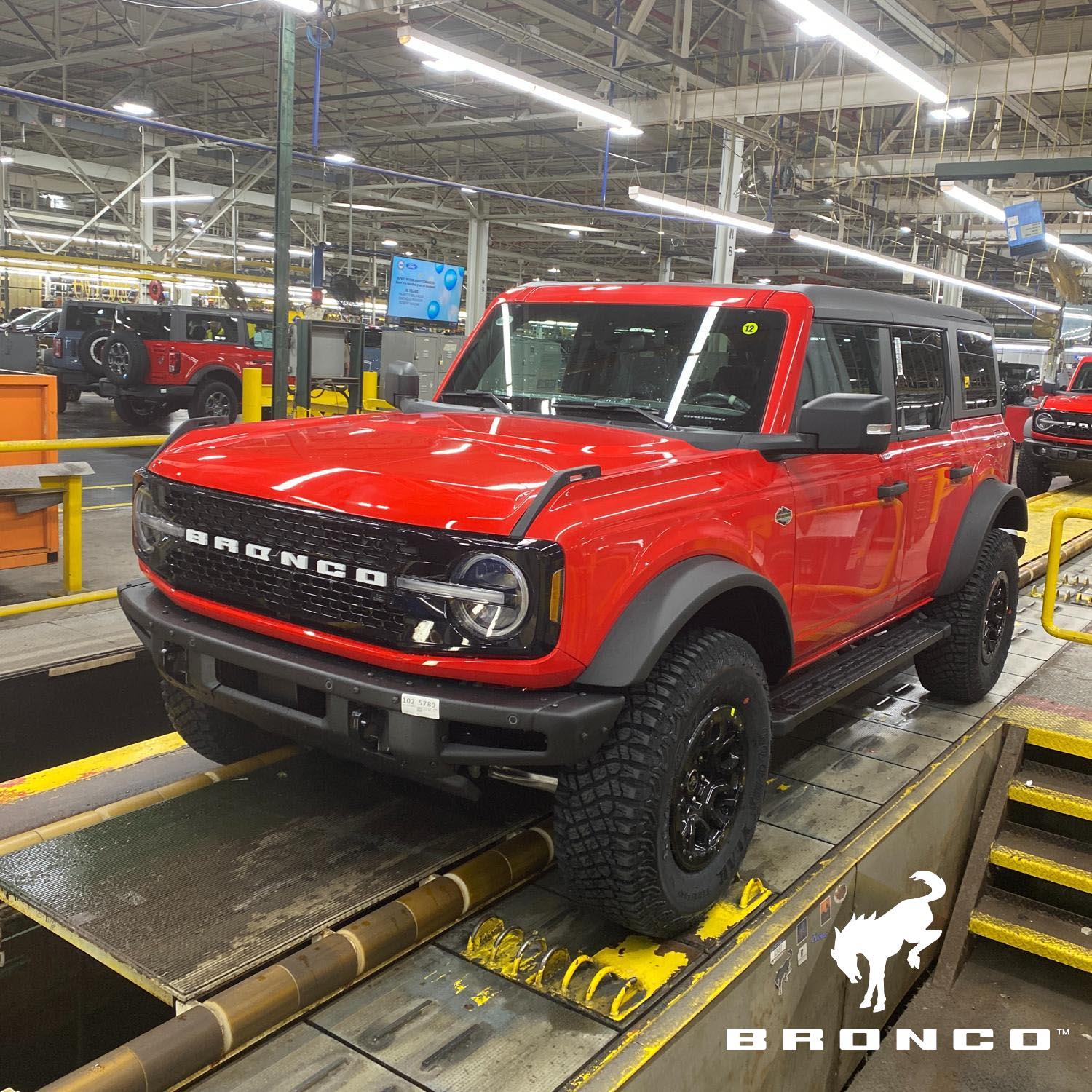 Ford Bronco The Plan & Offer - Stephens Auto Center's Mid Atlantic Bronco Connection Bronco at plant