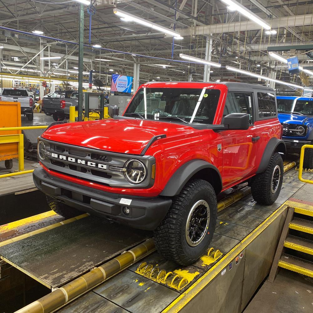 Ford Bronco Meet Duke, my custom heritage version Bronco w/ white painted top, grille and wheels 5BD32C9C-EF6B-41AA-9BC7-369E8F57E695