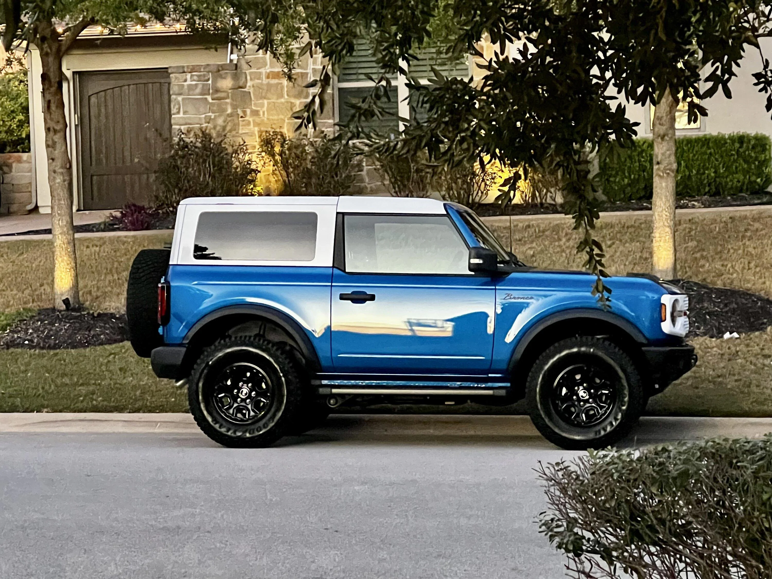 Ford Bronco Throwback mode on 2023 OBX Bronco build IMG_3326