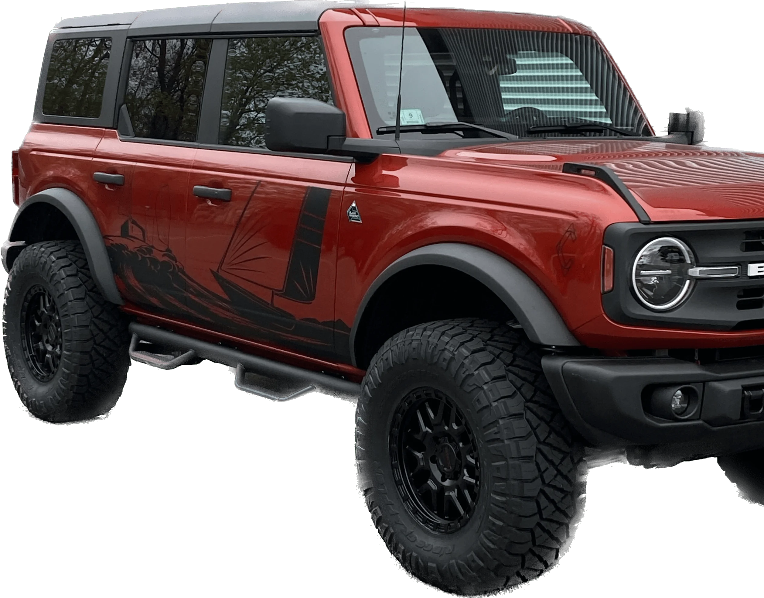 Ford Bronco HOT PEPPER RED Bronco Club bronco-mods-png