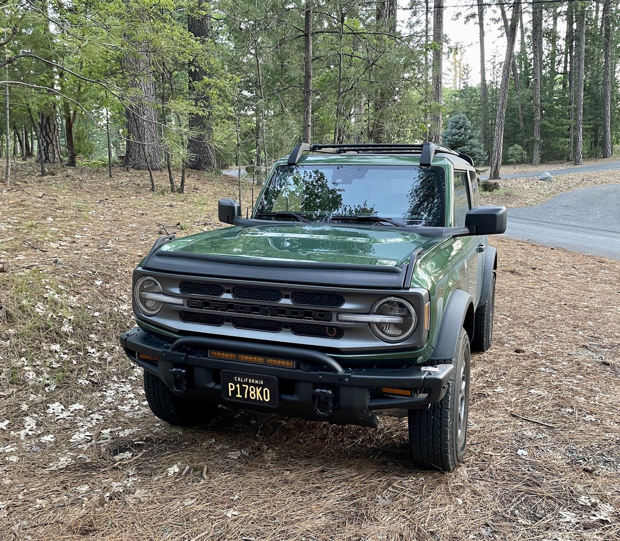 Ford Bronco ERUPTION GREEN Bronco Club Grille Treatment