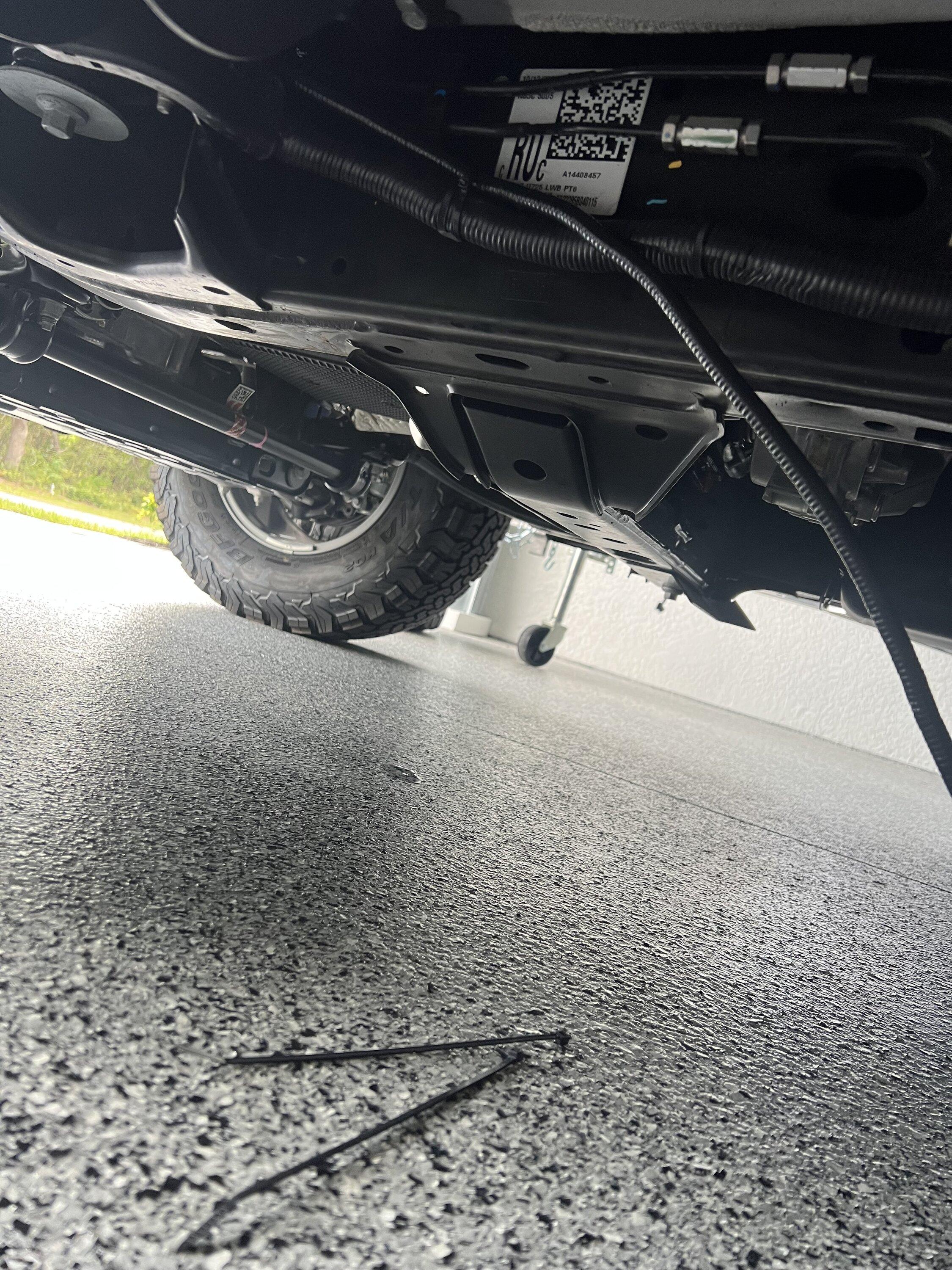 Ford Bronco Tow Hitch Install IMG_6776