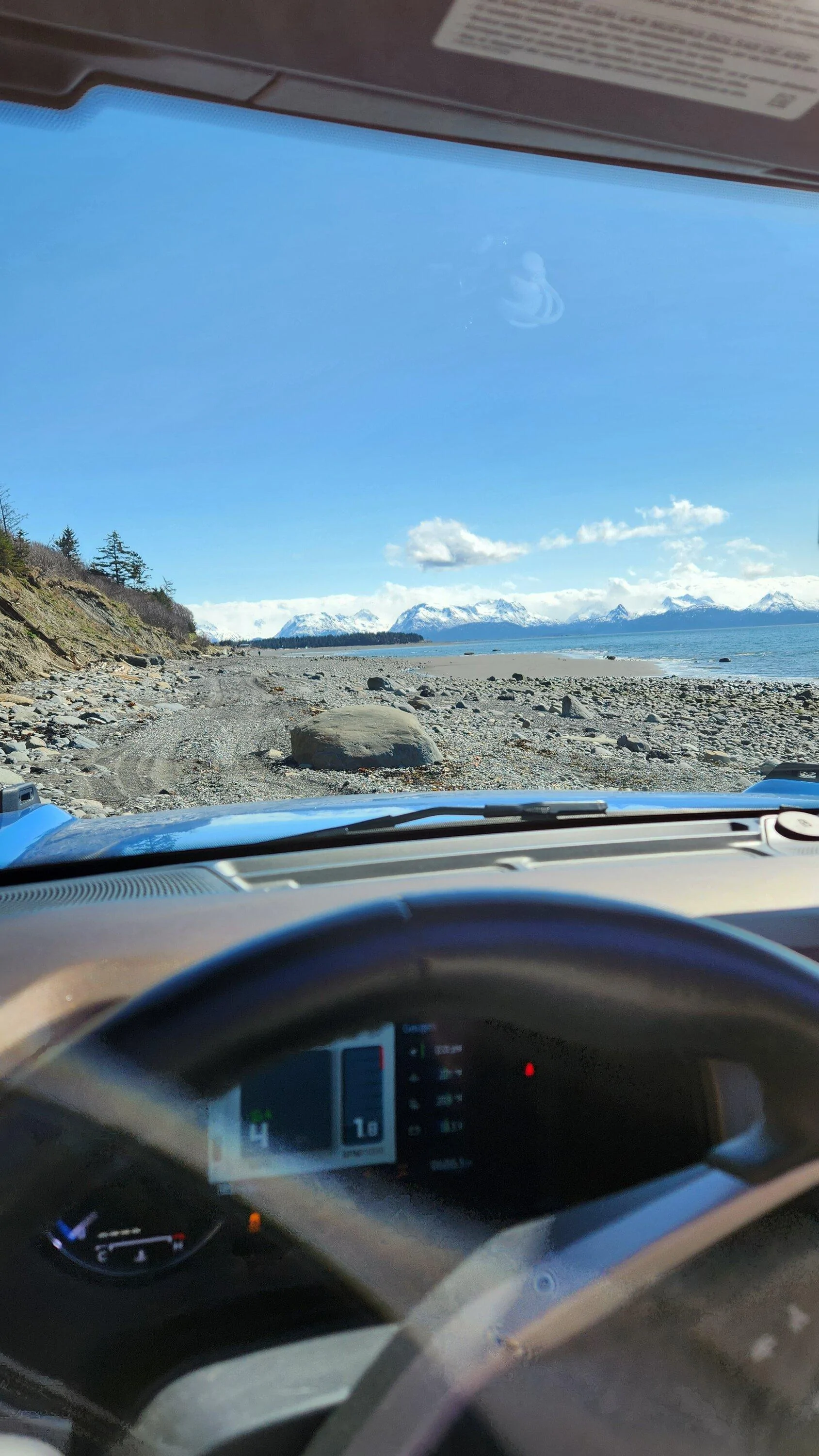 Ford Bronco On the beach in Homer, Alaska 20230513_123821