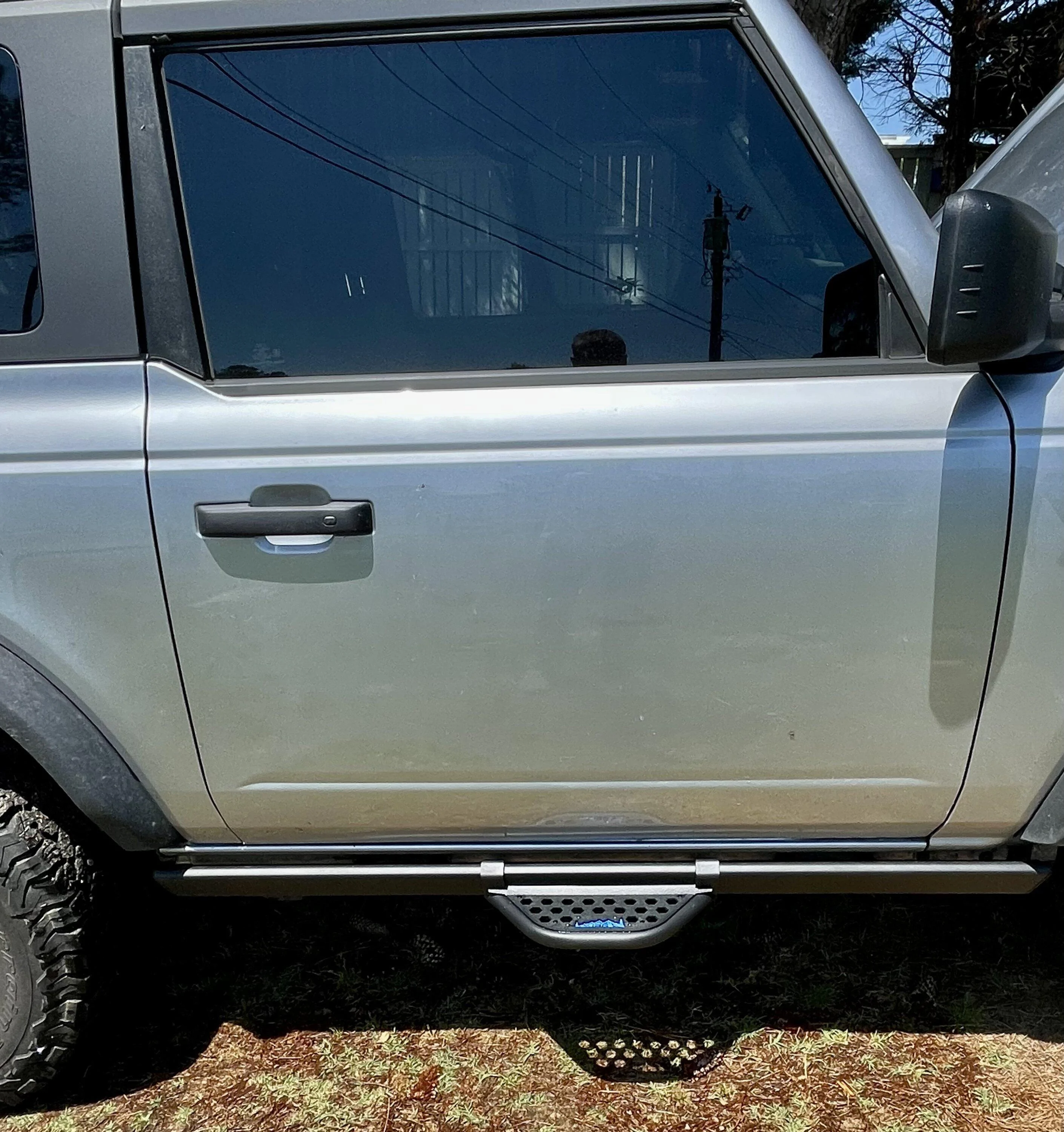 Ford Bronco New 2 door rock slider attached steps installed. E6B5A03B-D9B9-4043-A235-5918E9EEA552