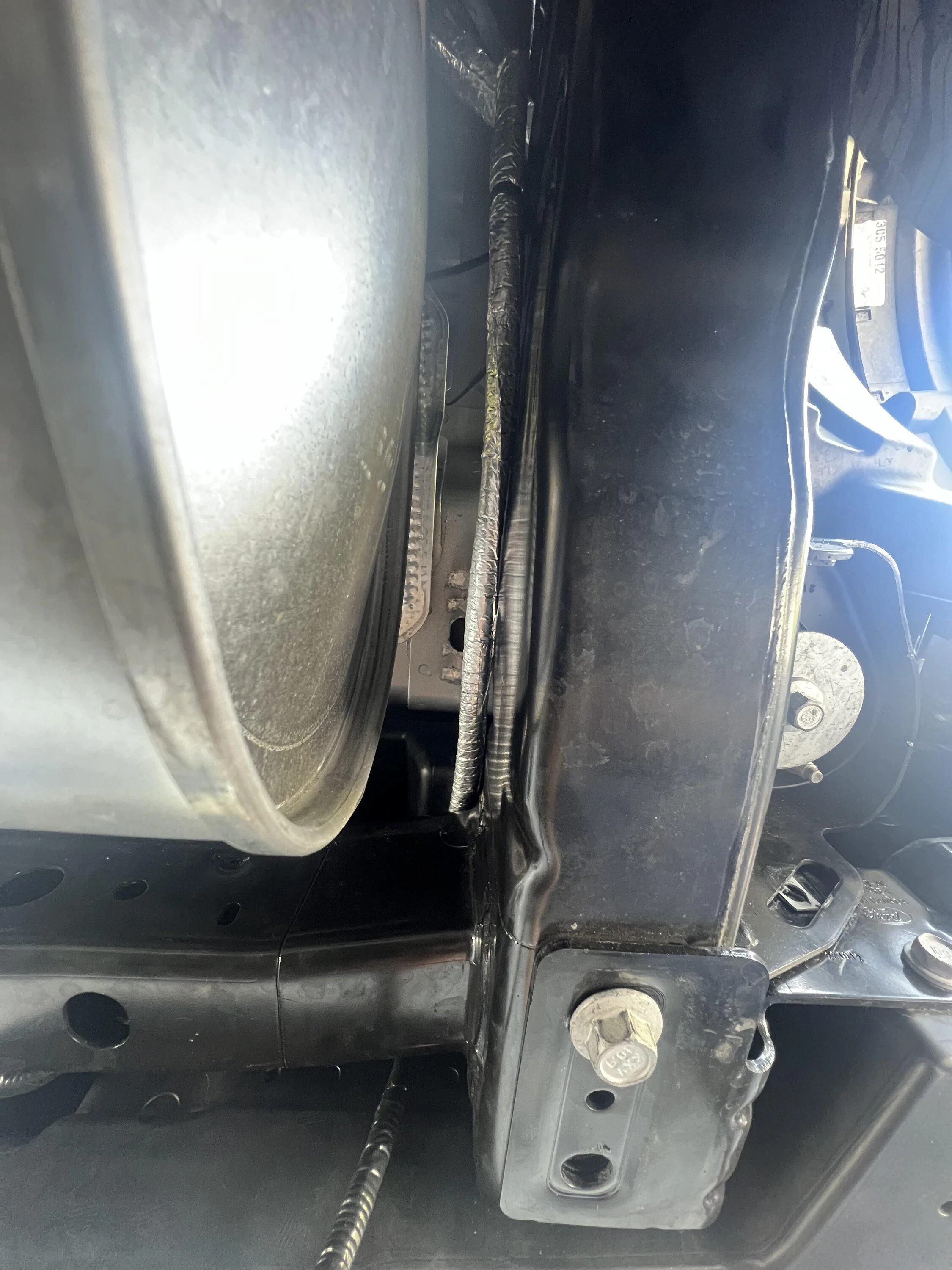 Ford Bronco Tow Hitch Install IMG_6810