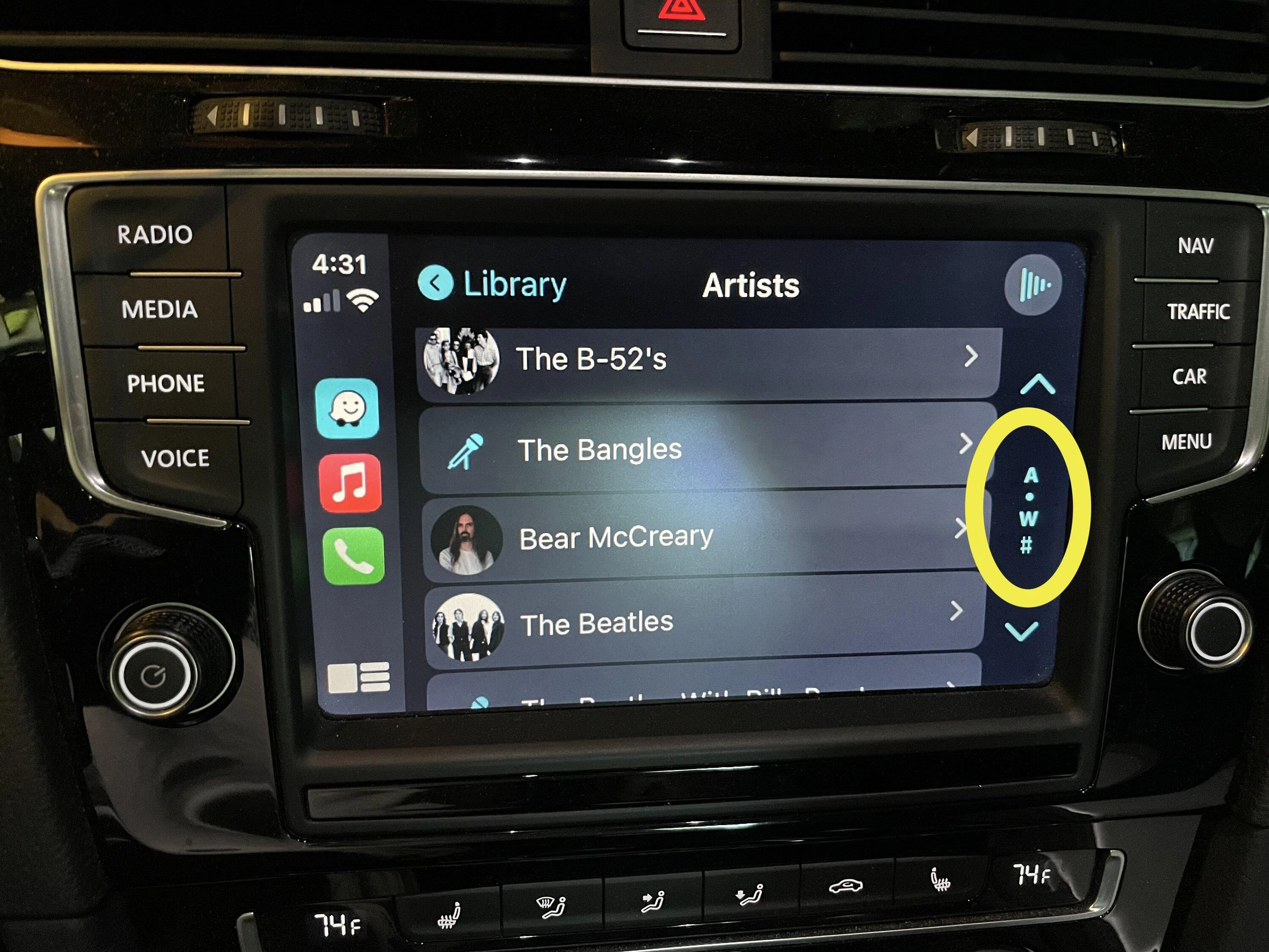 Ford Bronco apple CarPlay strangeness carplay_vw_artist