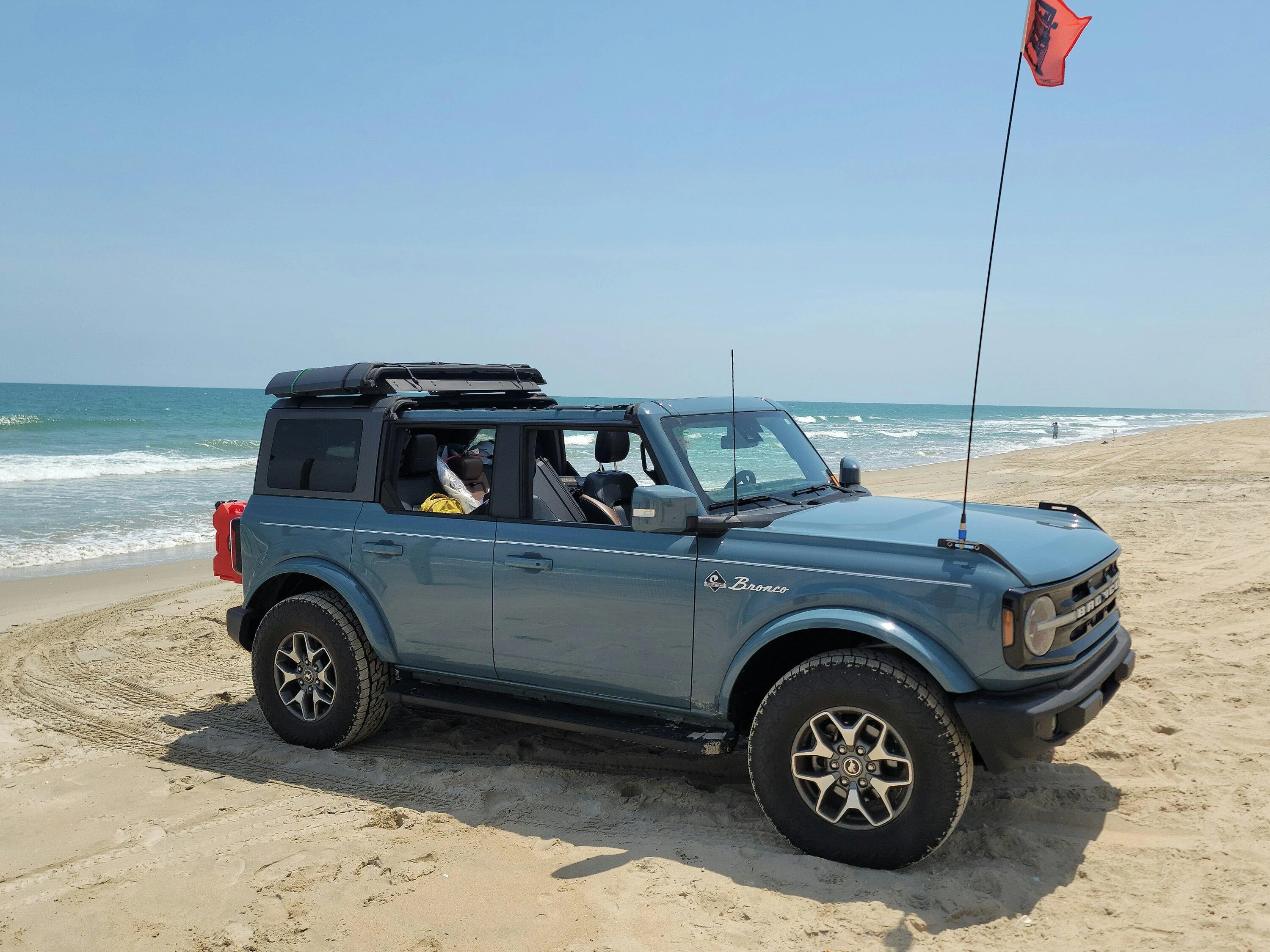 Ford Bronco On the beach in Homer, Alaska 20230509_125110