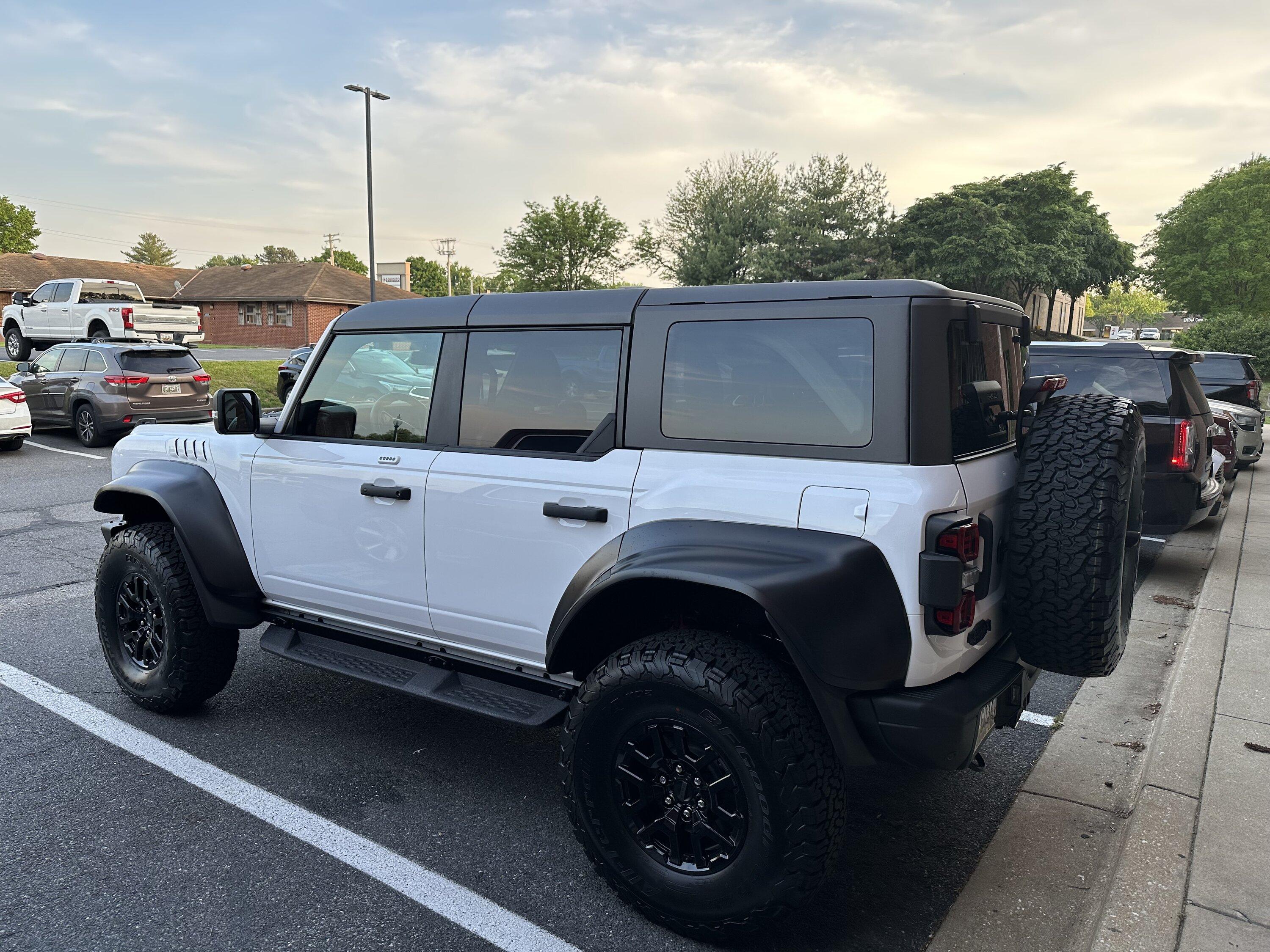 Ford Bronco Just Picked Up  Bronco Raptor IMG_2782