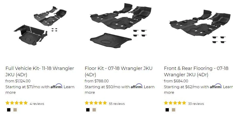 Ford Bronco Armorlite Floor for Bronco, we want to hear what you want! Captur