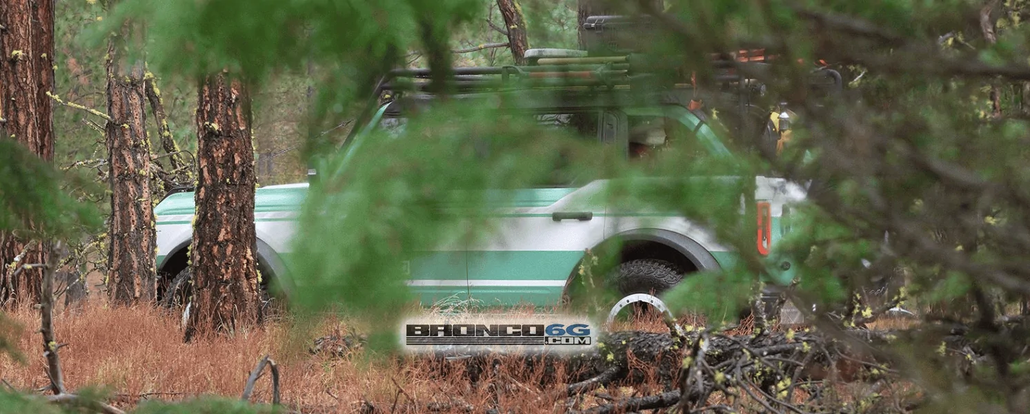 Ford Bronco Filson Bronco Teasers (UPDATED With Full Vehicle Preview!) 2021 Filson Bronco Spotted 1
