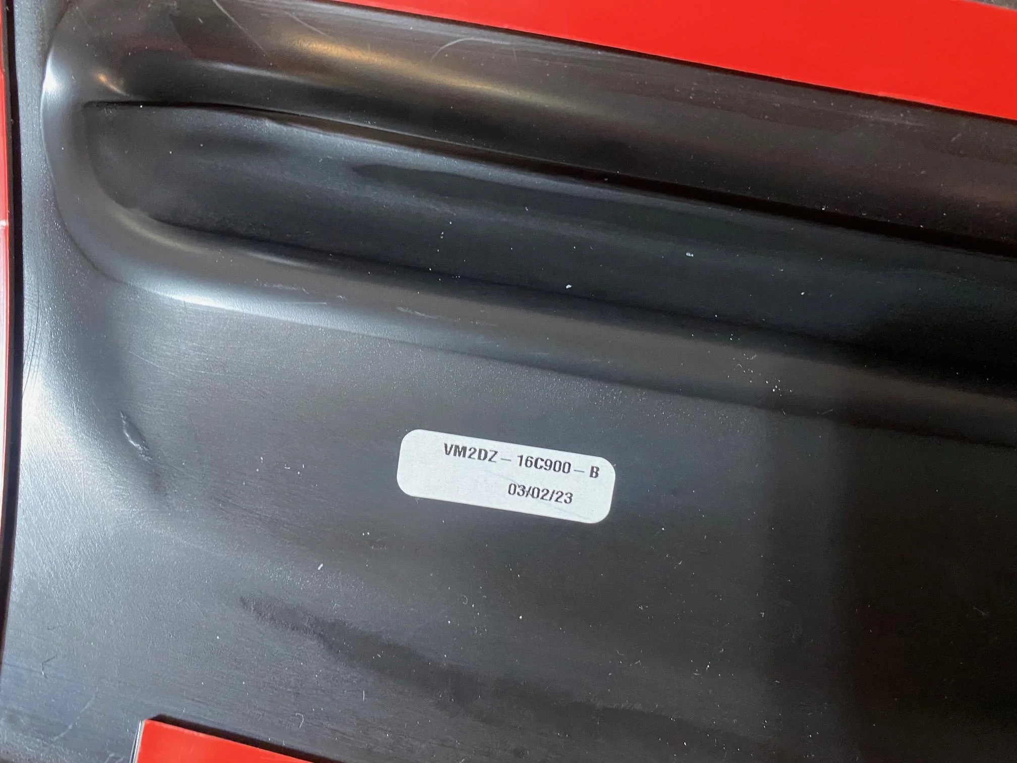 Ford Bronco OEM Hood Deflector IMG_1169