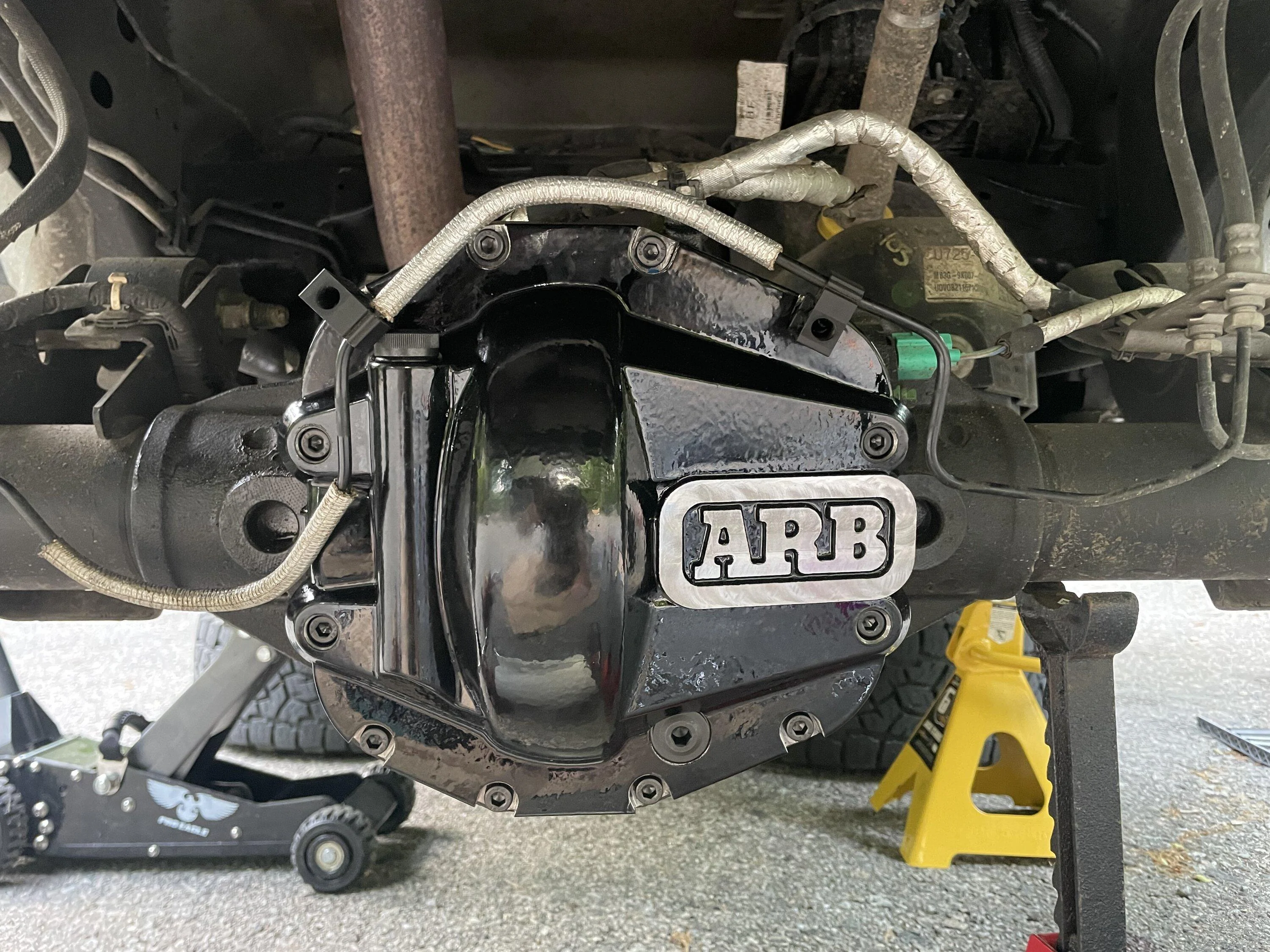 Ford Bronco Installed ARB Rear Differential Cover IMG_4048