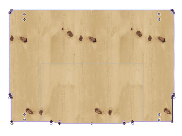 Ford Bronco Open-Source: Trunk Storage System (Open TSS) OEM Cargo Delete Sketch Overlay