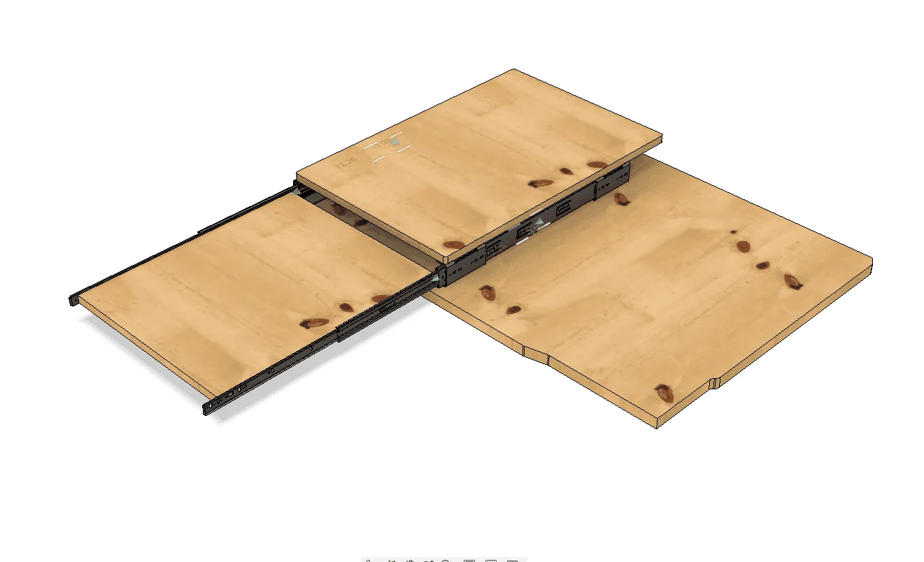 Ford Bronco Open-Source: Trunk Storage System (Open TSS) Slide Out With panels