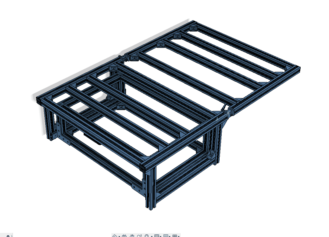 Ford Bronco Open-Source: Trunk Storage System (Open TSS) 8020 rail sleeper