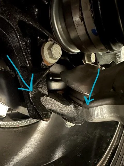 Ford Bronco Something's wrong with the suspension bronco end stops (2)