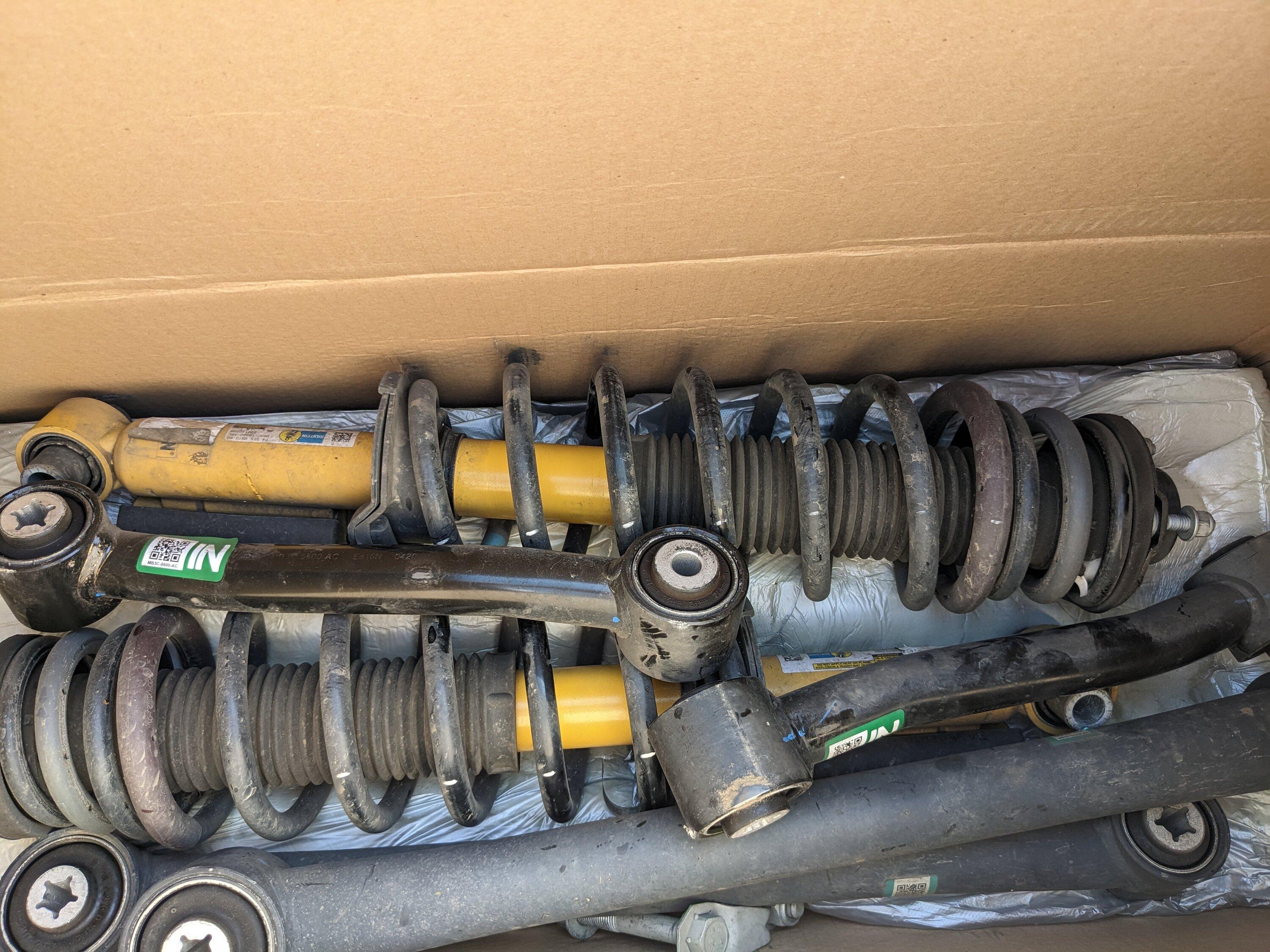 Ford Bronco WTB 2.3l Sasquash or Badlands coilover takeoffs PXL_20230511_161148287