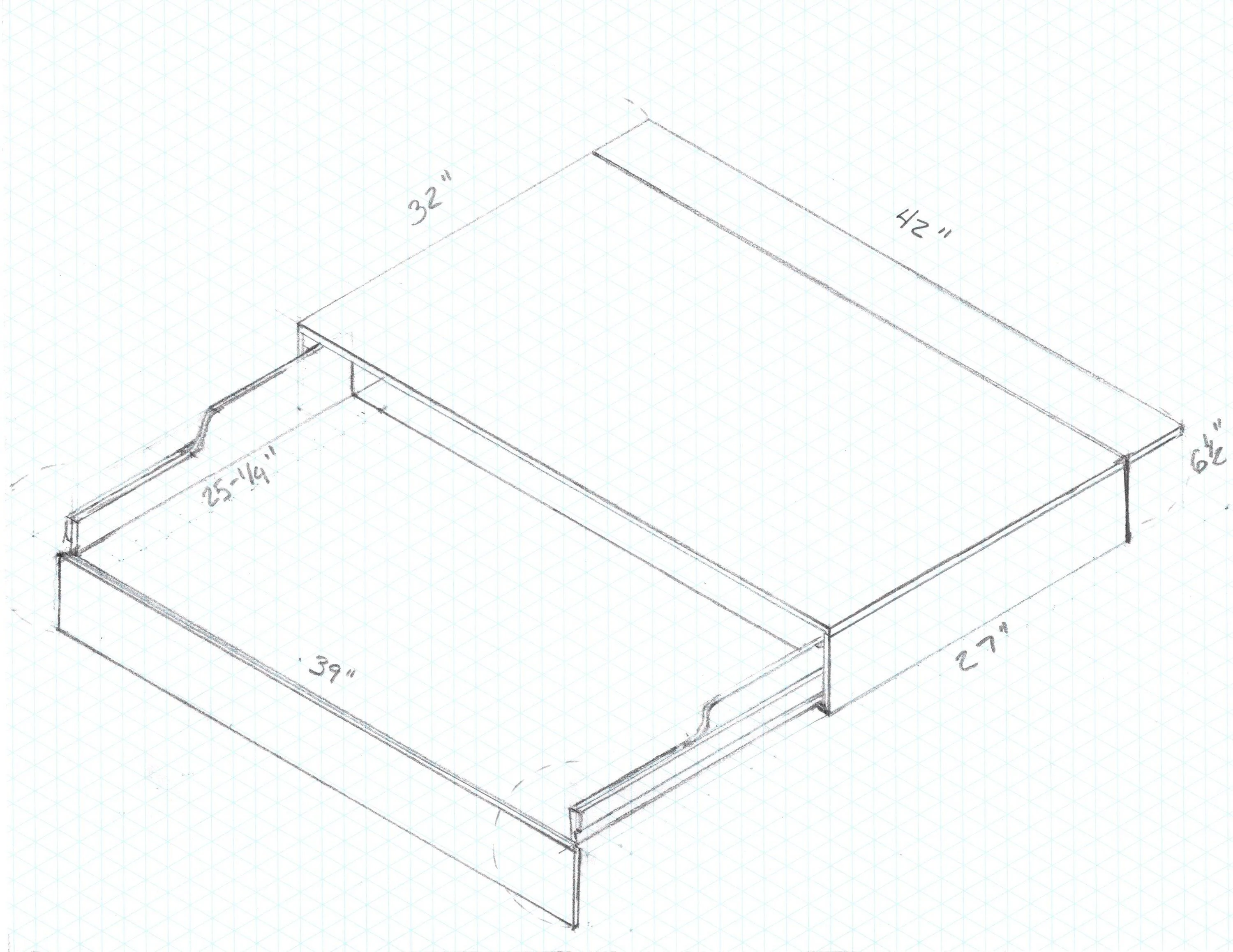 Ford Bronco Open-Source: Trunk Storage System (Open TSS) Bronco Drawer Camp Kitchen Sketch