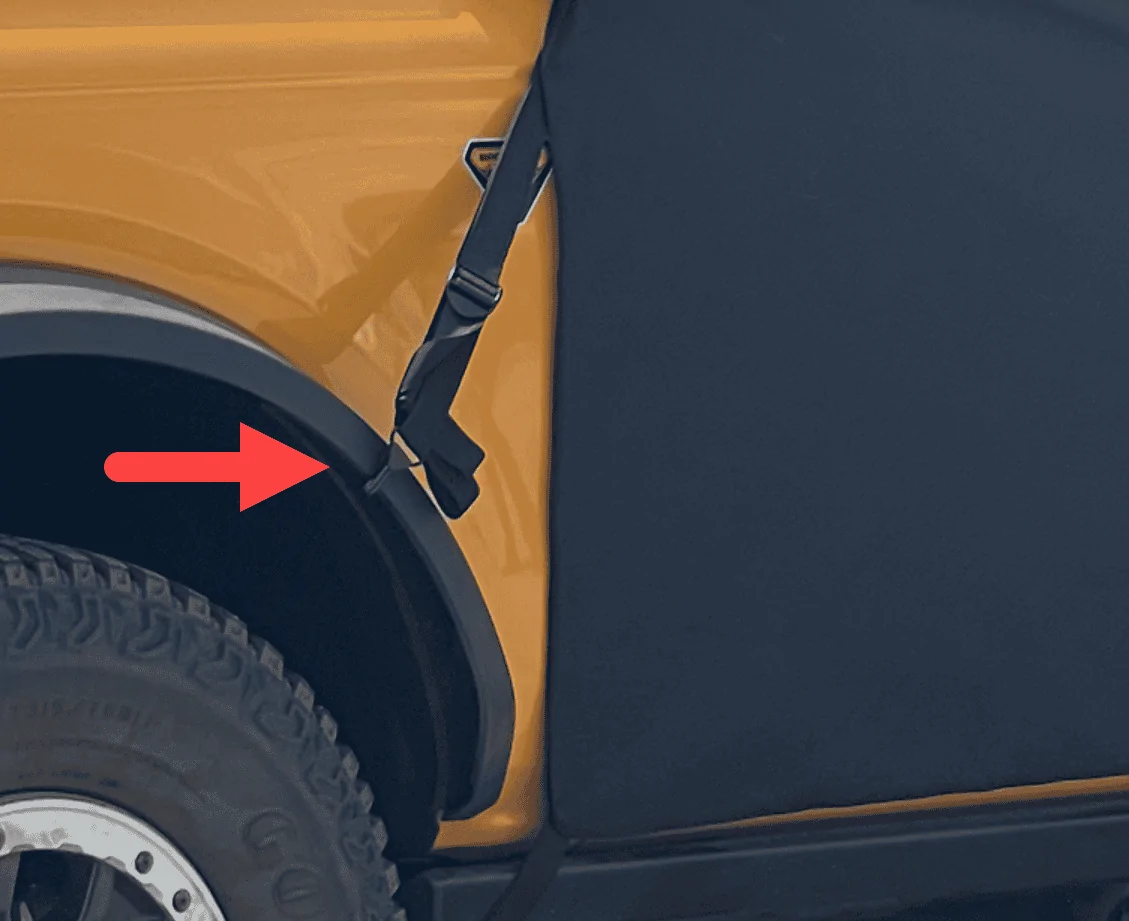 Ford Bronco Broncover vs RainGear Trail Cover 1684344079784