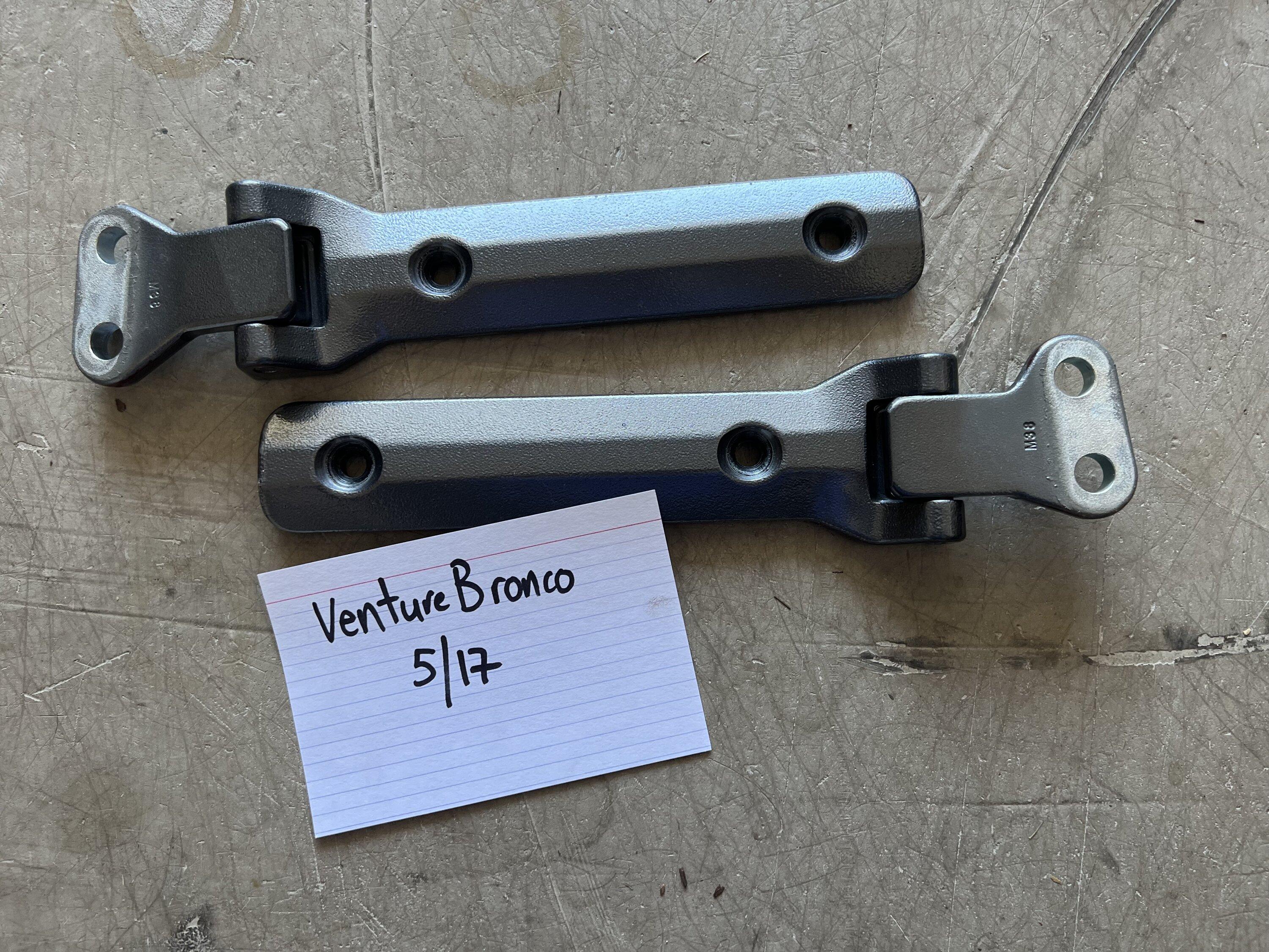 Ford Bronco Factory tailgate Hinges IMG_8749