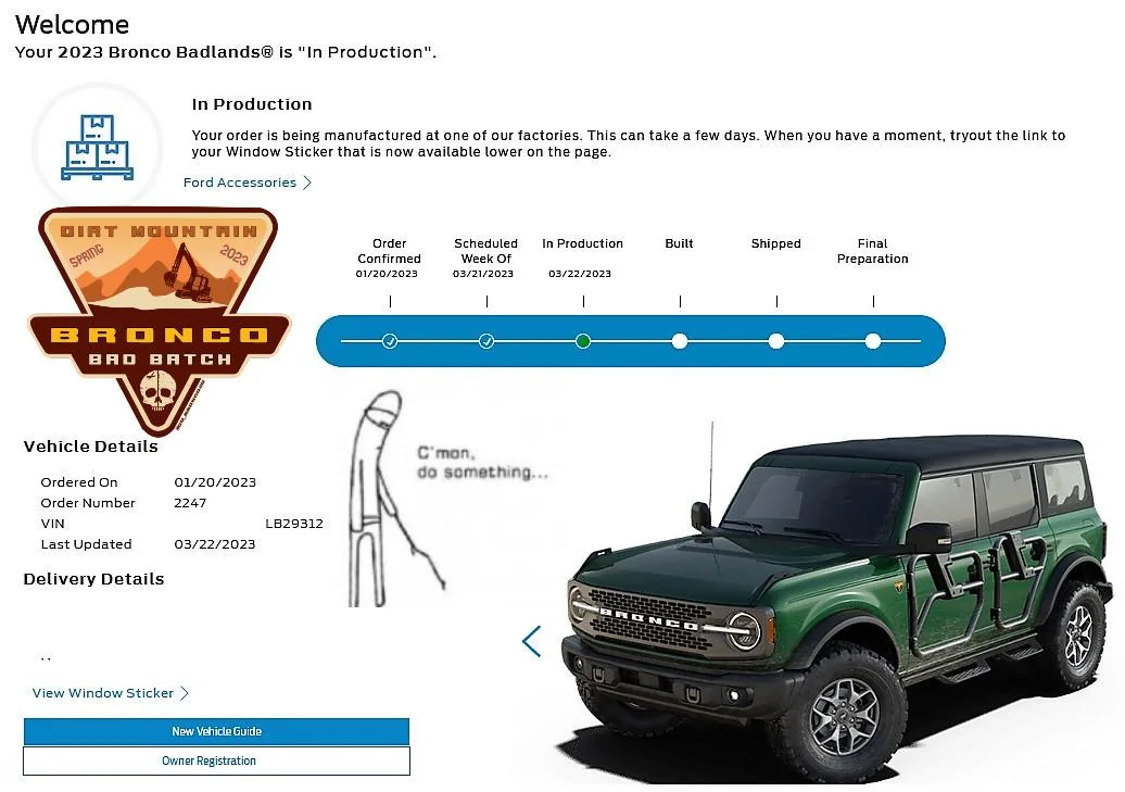 Ford Bronco Built, but delay waiting to be shipped? InkedScreenshot 2023-04-21 at 14-50-14 Ford Vehicle Order Tracking Status(1)(1)