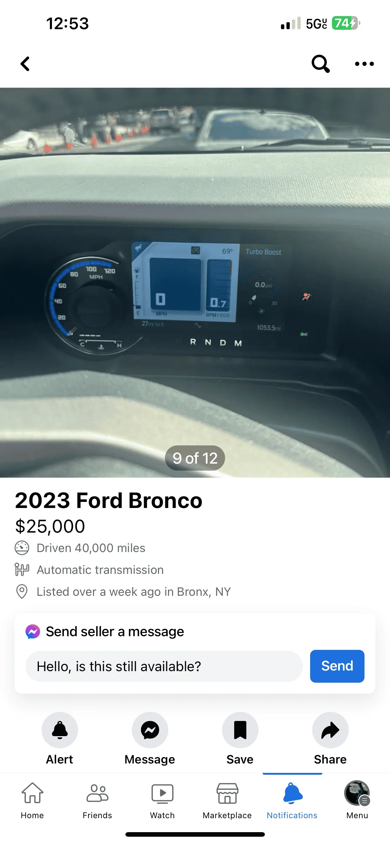 Ford Bronco Possibly stolen bronco IMG_3951