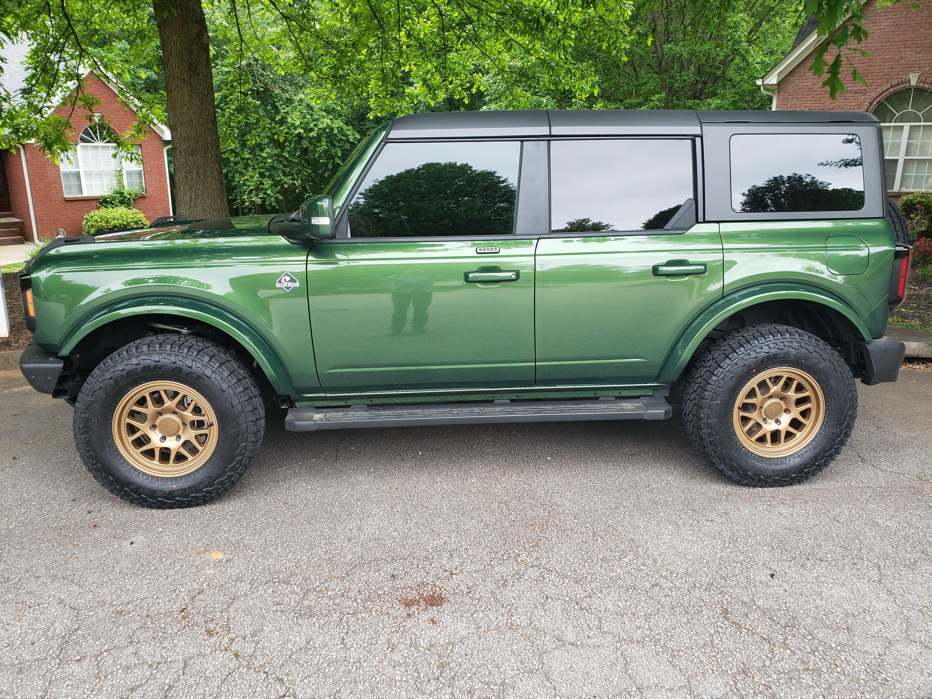 Ford Bronco Show us your installed wheel / tire upgrades here! (Pics) 20230518_143918