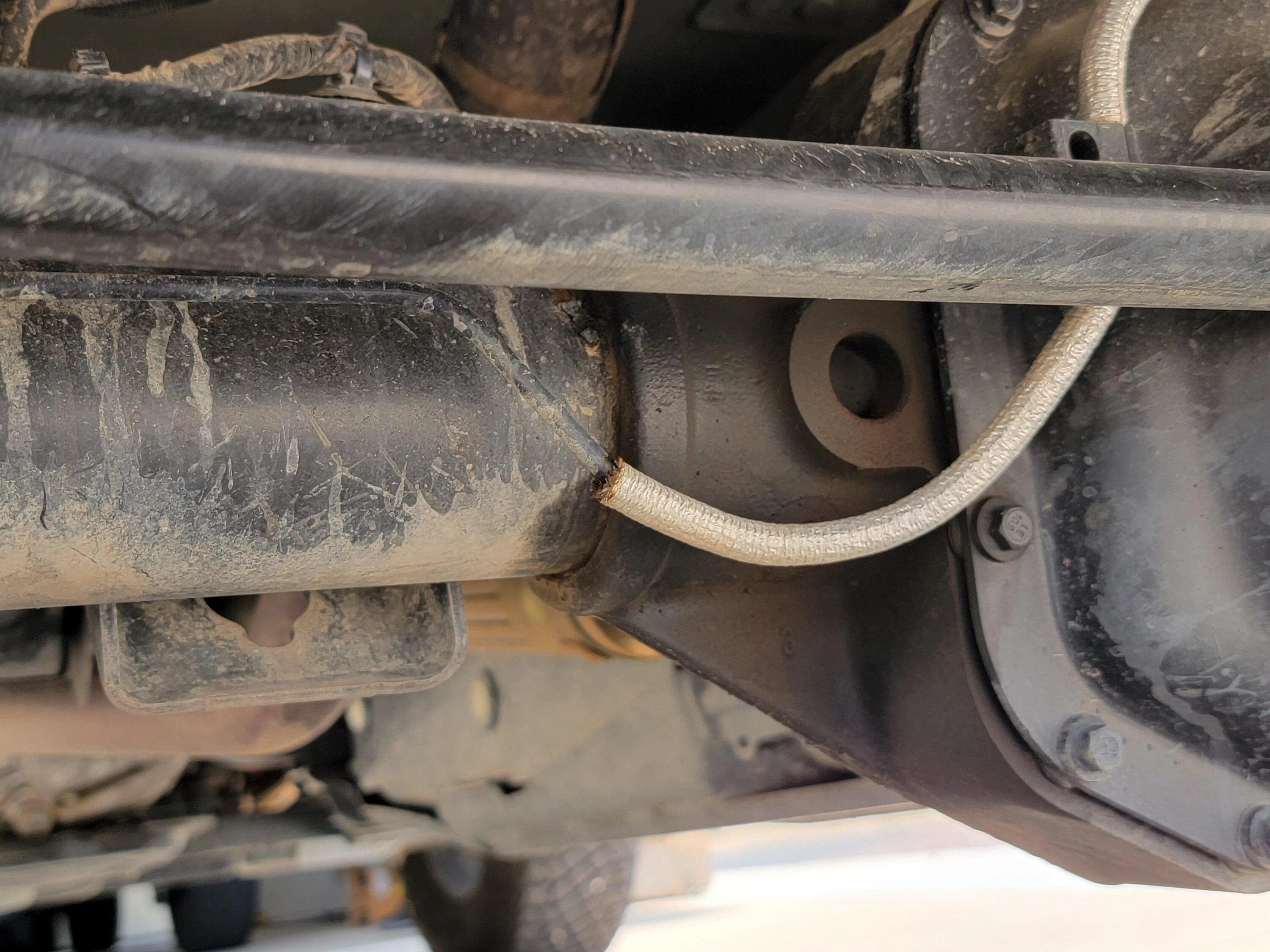 Ford Bronco Is this rear axle leaking? rear axle 2