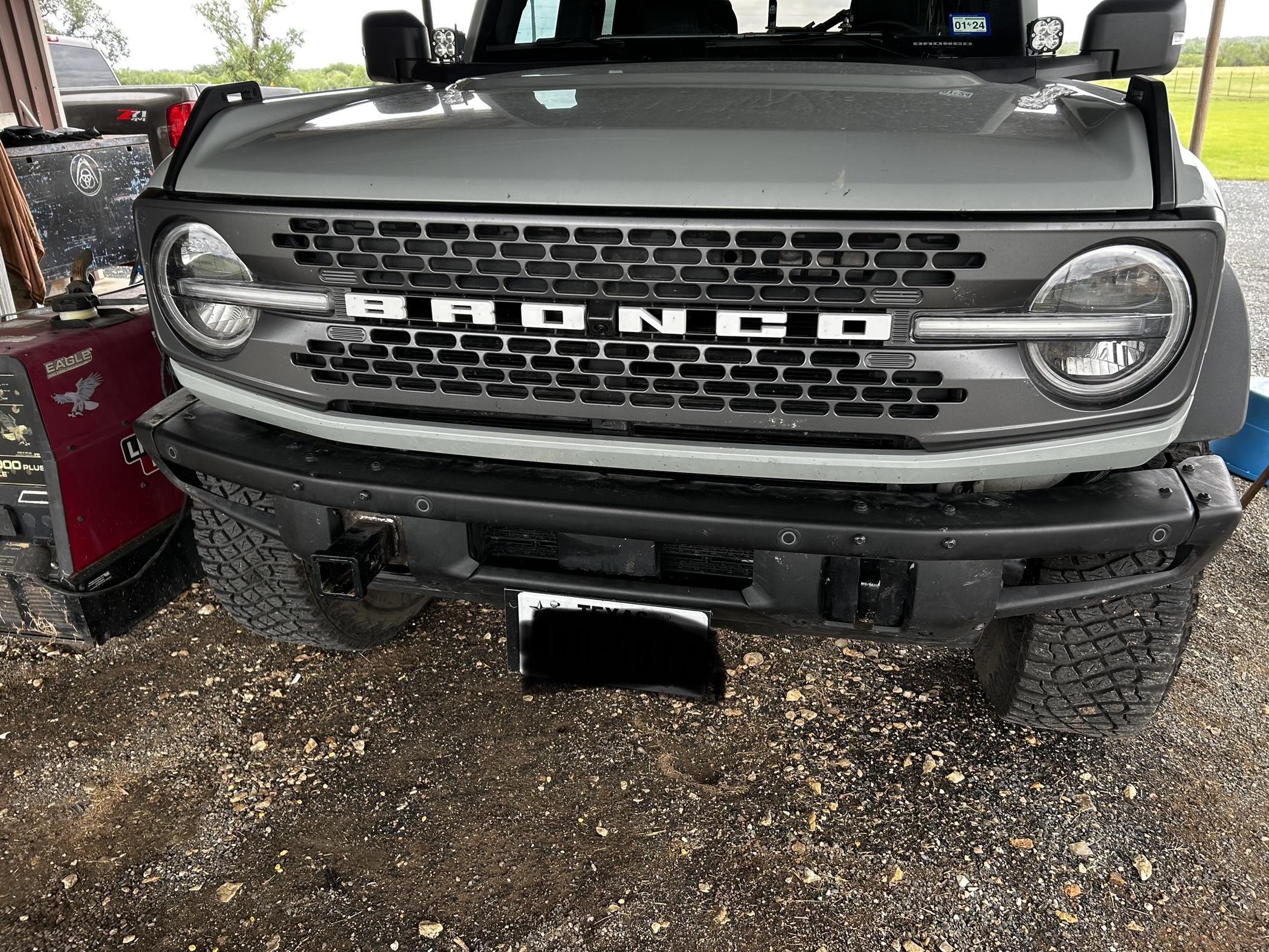Ford Bronco First ever front tow hitch - DIY custom made 3A6B88DB-A780-4ABA-85FF-50FE78CD983D