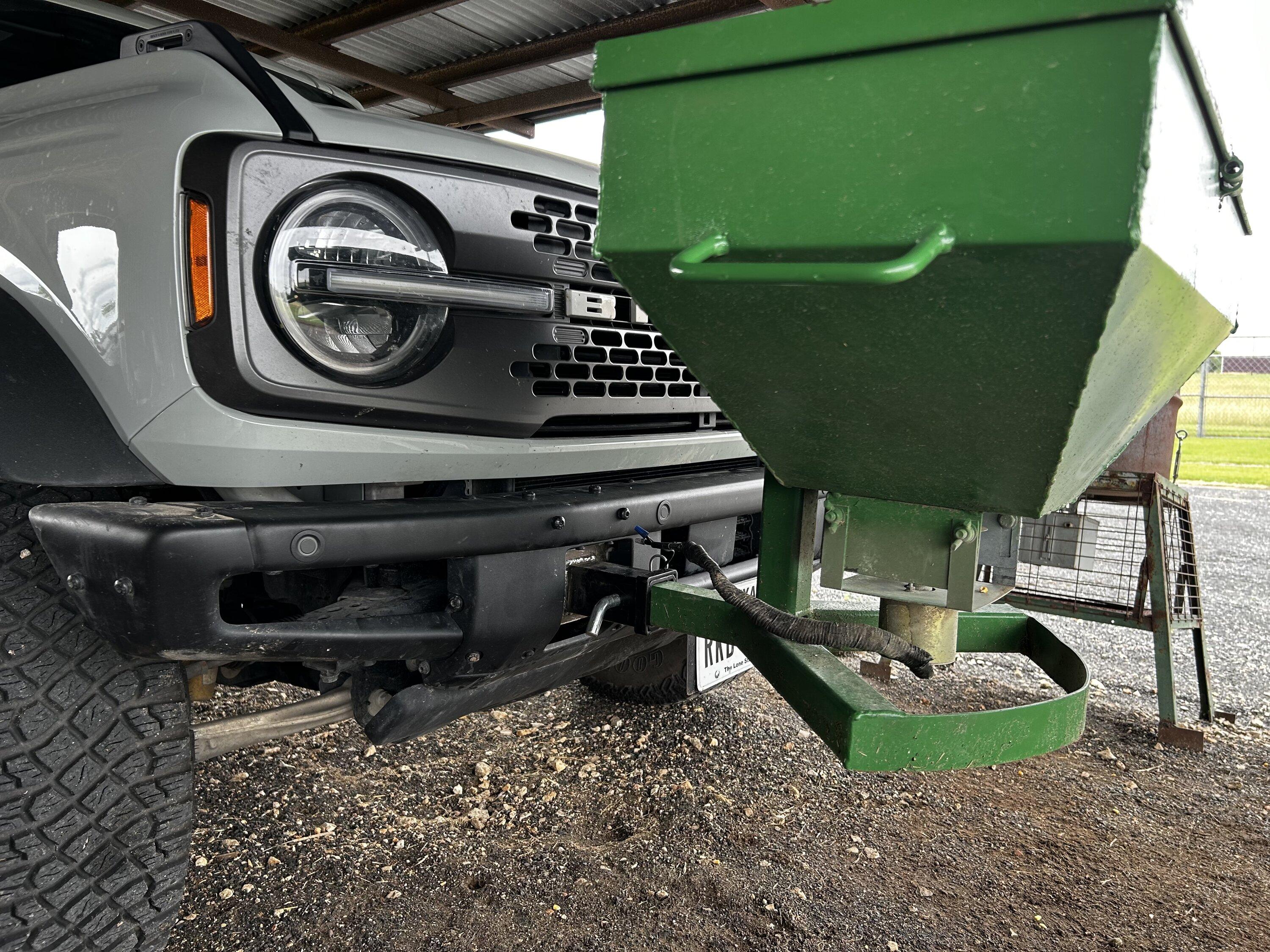 Ford Bronco First ever front tow hitch - DIY custom made E42E4BE2-E153-4034-91A4-7457128C4A64