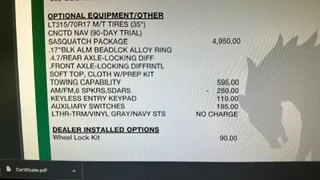 Ford Bronco 5/15/2023 Build Week 20529749-9A25-4ECC-9C34-5DD0E0B73AC0