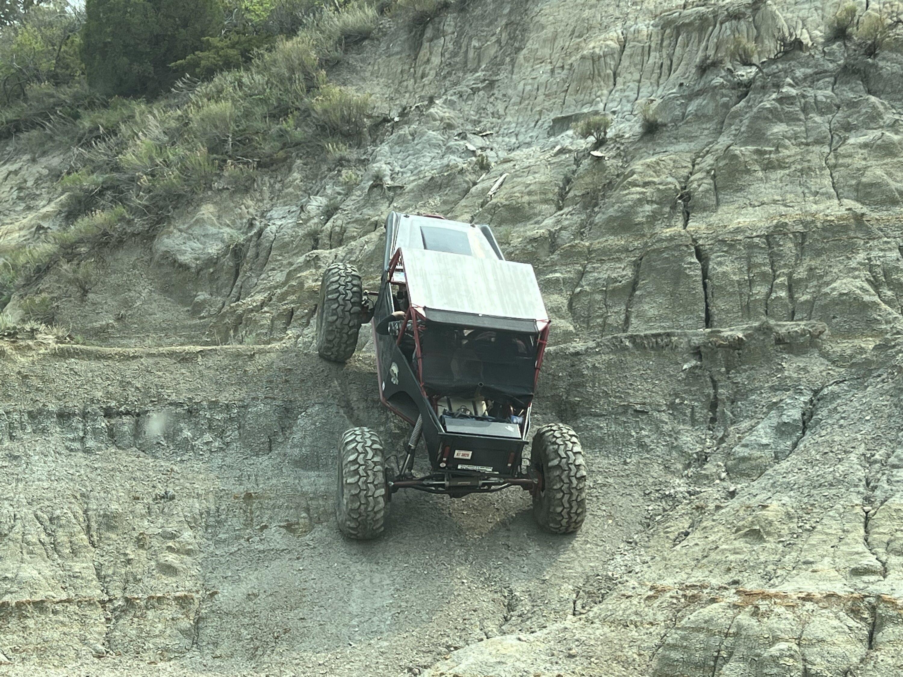 Ford Bronco North Dakota wheeling with some buggies IMG_3473