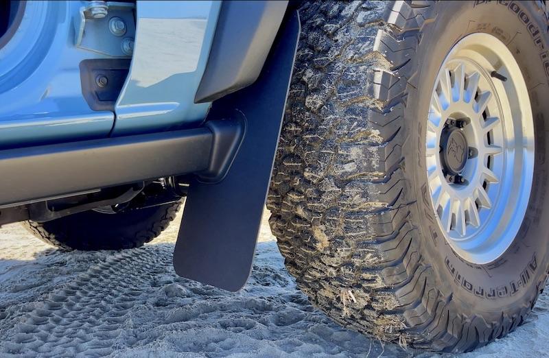 Ford Bronco BLUMAK3D- HOOD SIGHT DELETES + MUD FLAPS + GIVEAWAY!! MudFlap Small