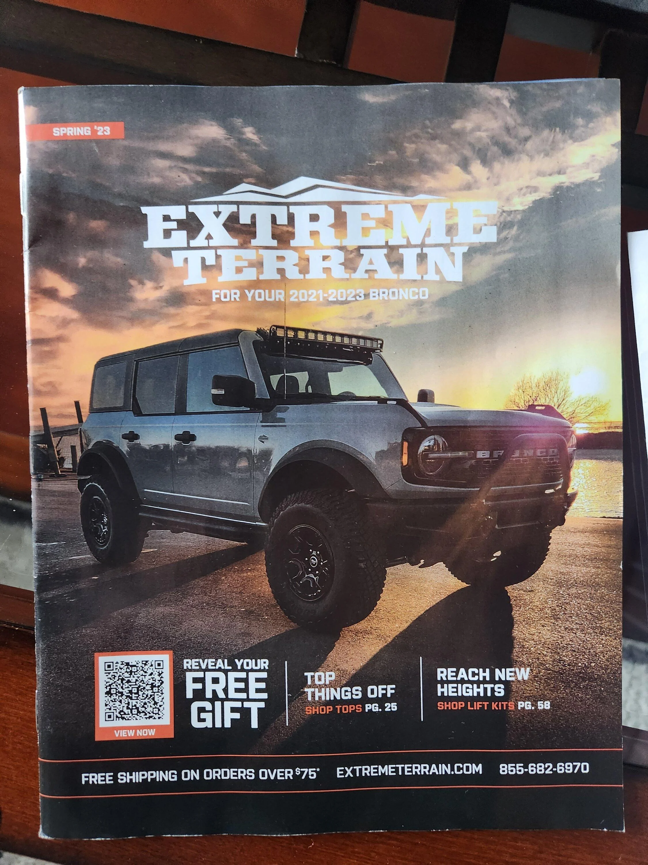 Ford Bronco Nothing like a Bronco catalog.. 20230315_182616