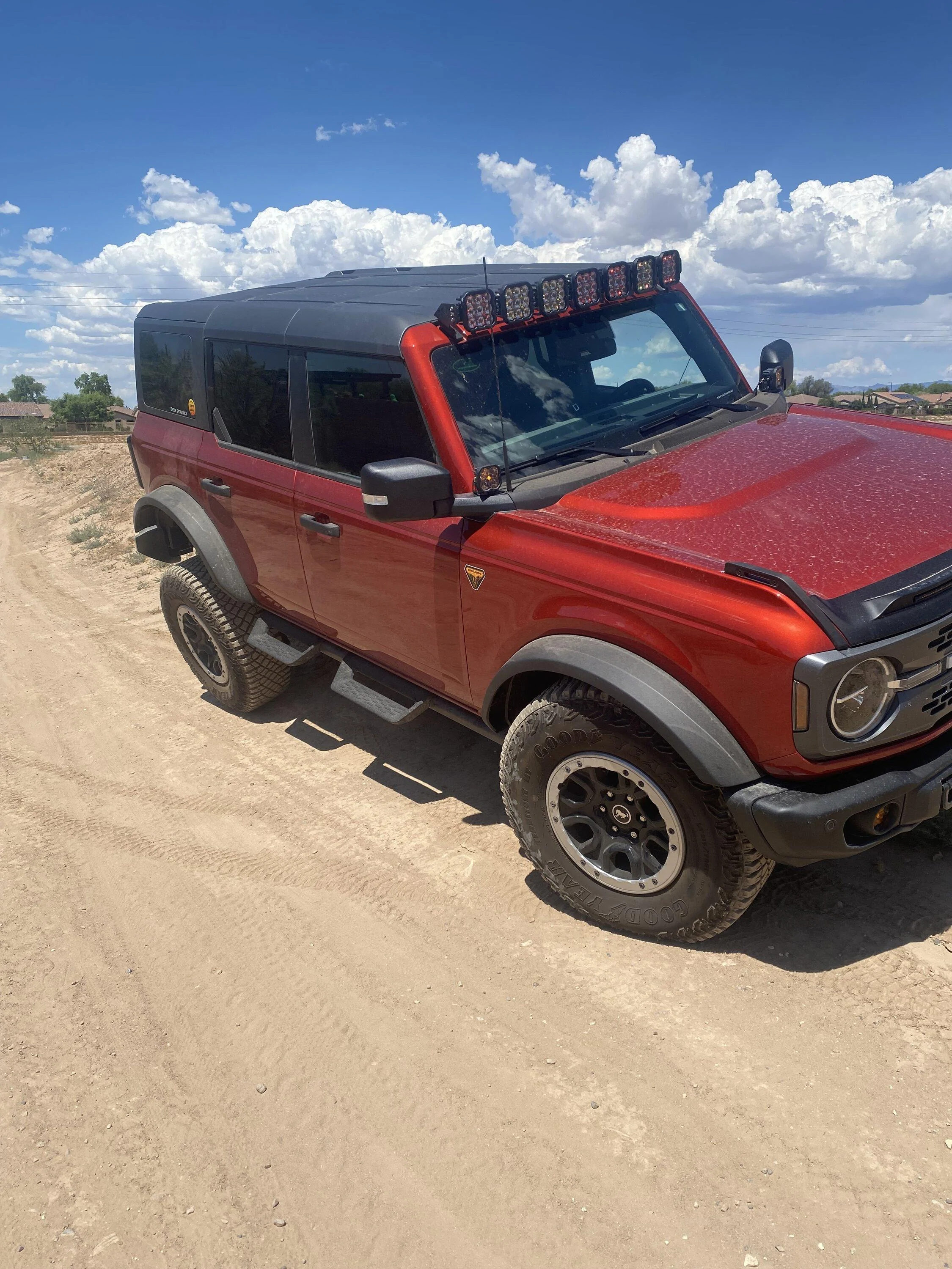 Ford Bronco after market coil overs IMG_5043