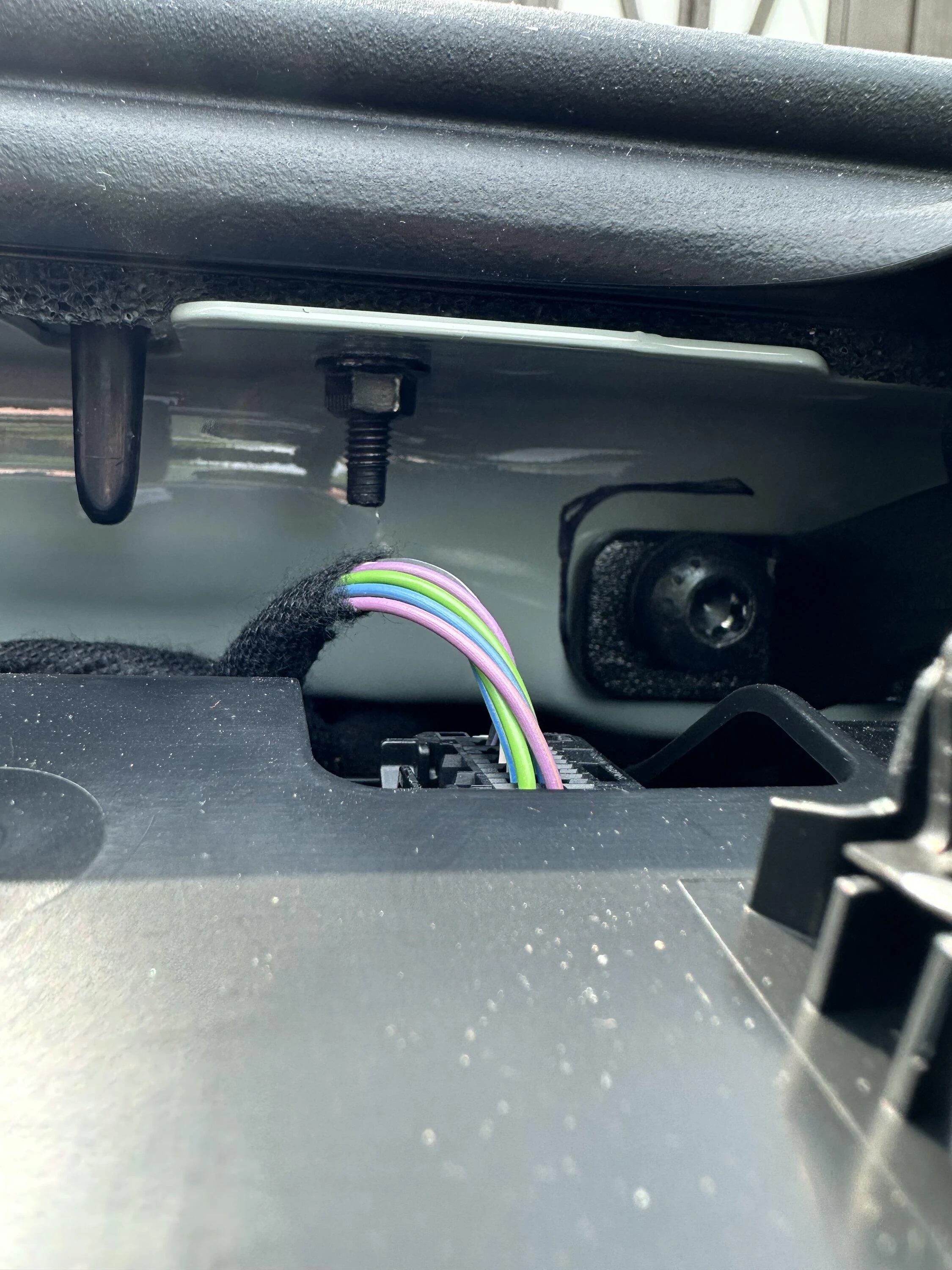 Ford Bronco MIC 2.0 leaking into A pillar trim IMG_0055