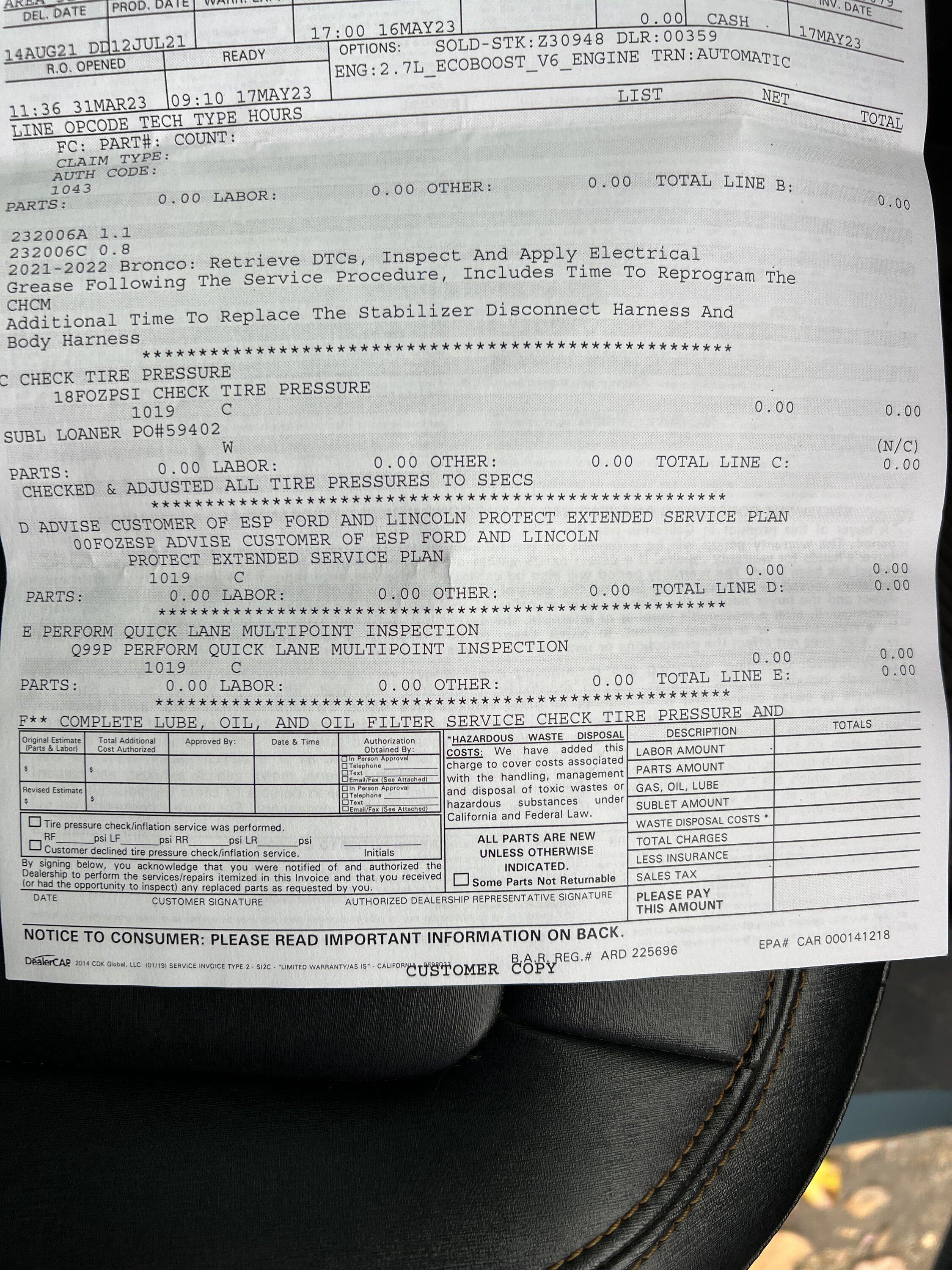 Ford Bronco Sta bar disconnect failure IMG_9362
