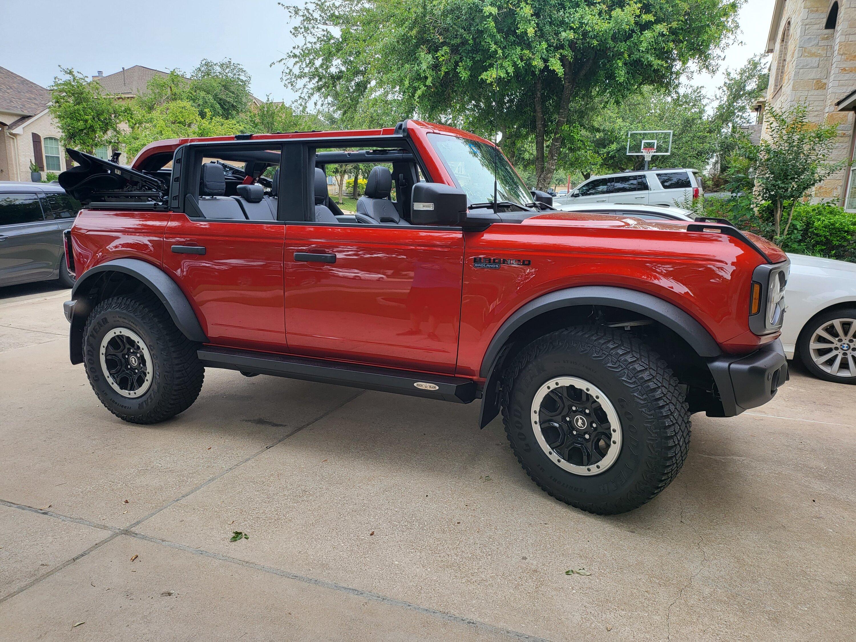 Ford Bronco New Product Release: IAG I-Line Mud Flaps 20230521_163350