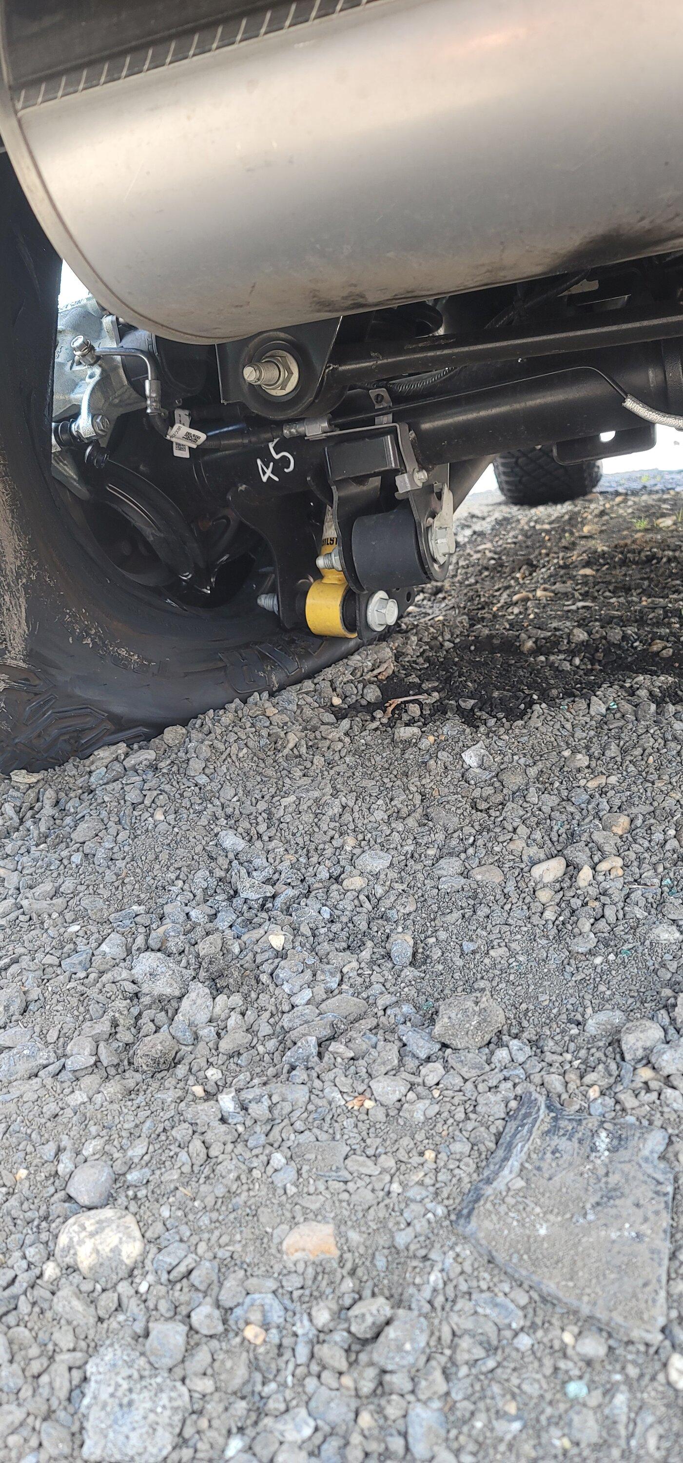 Ford Bronco Hit by a Jeep running from police. Is this a total? 20230520_122237-